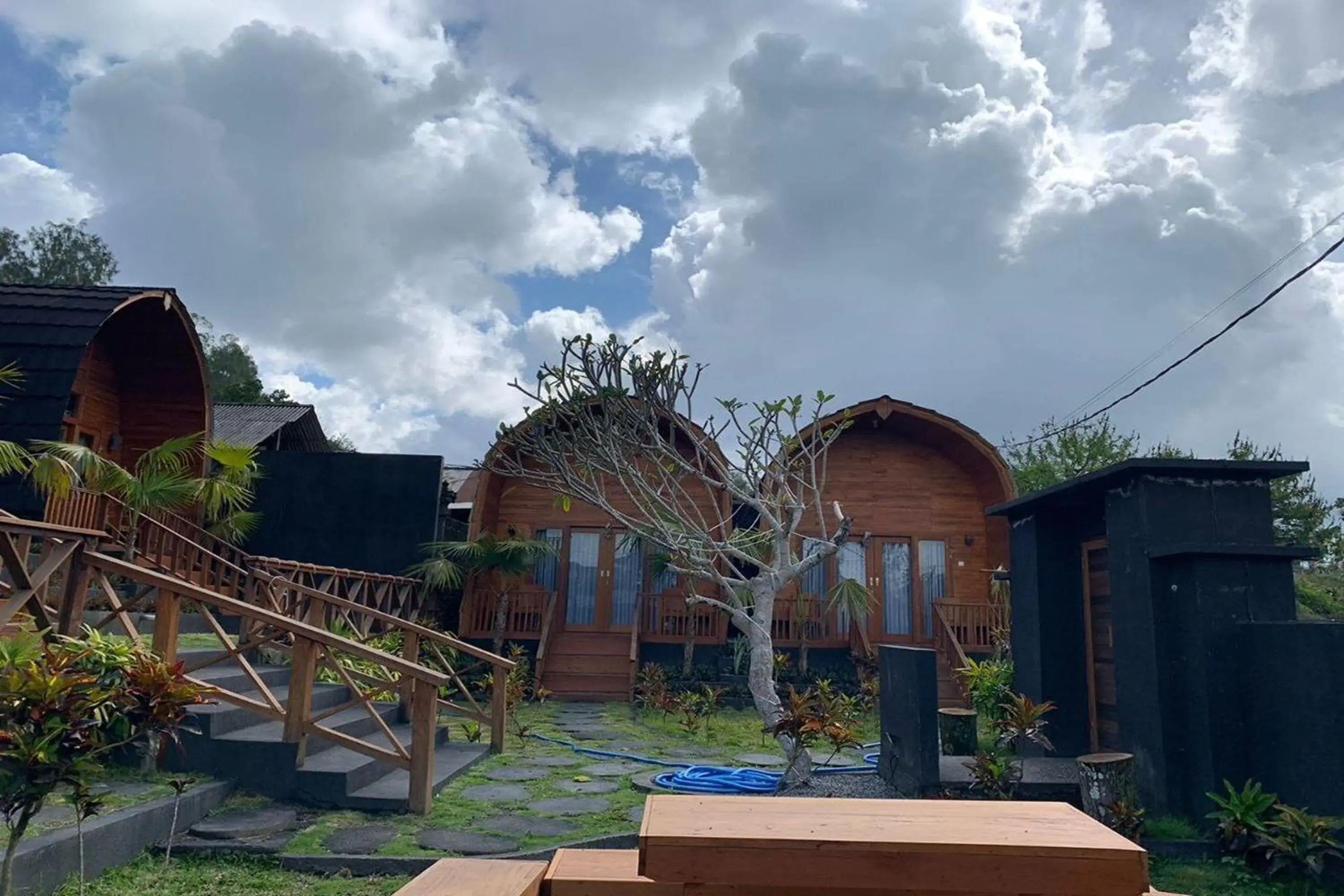 Garden view in Umah Nanda Kintamani Garden view in Umah Nanda Kintamani