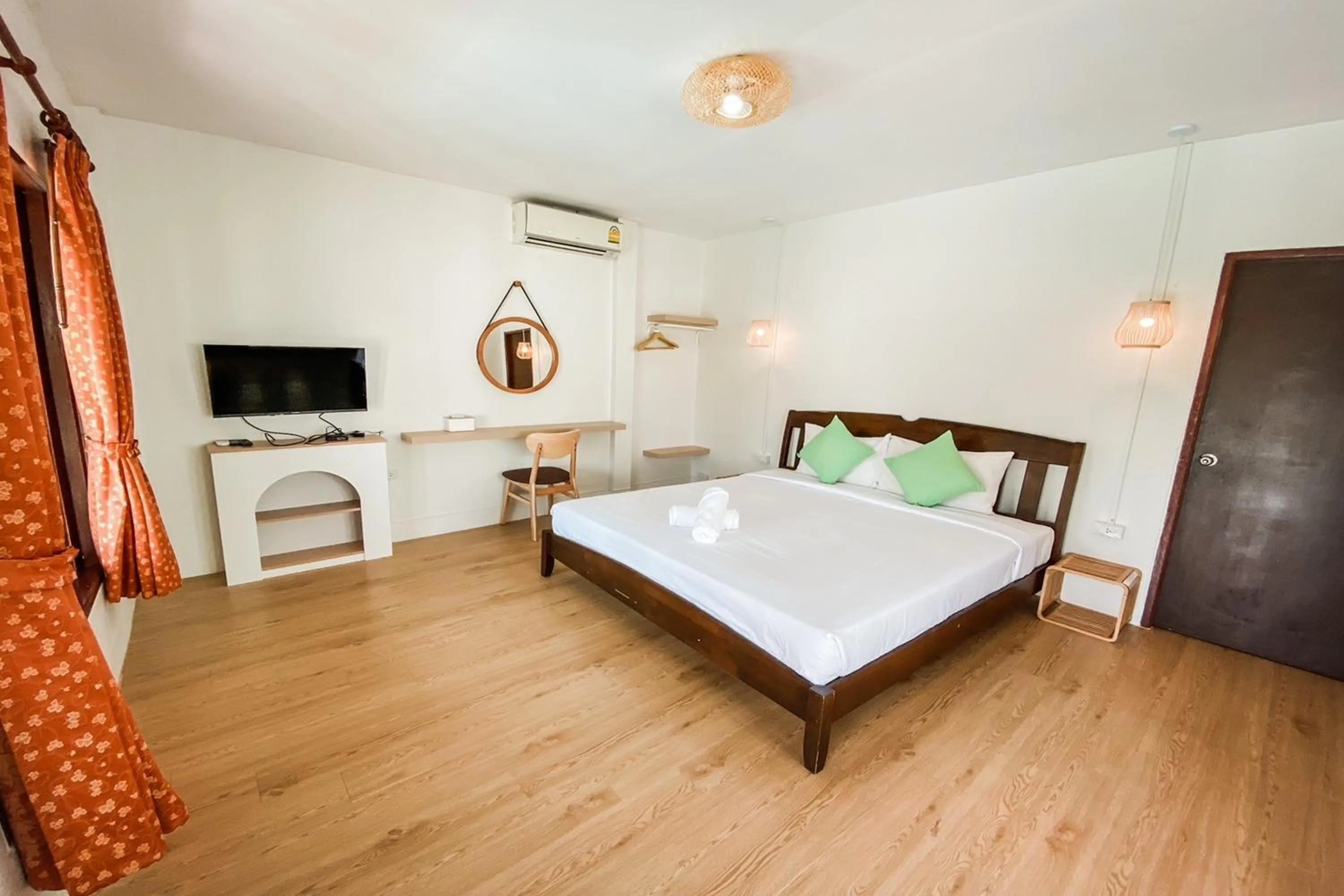 Bedroom, Bed in House No.2 Village