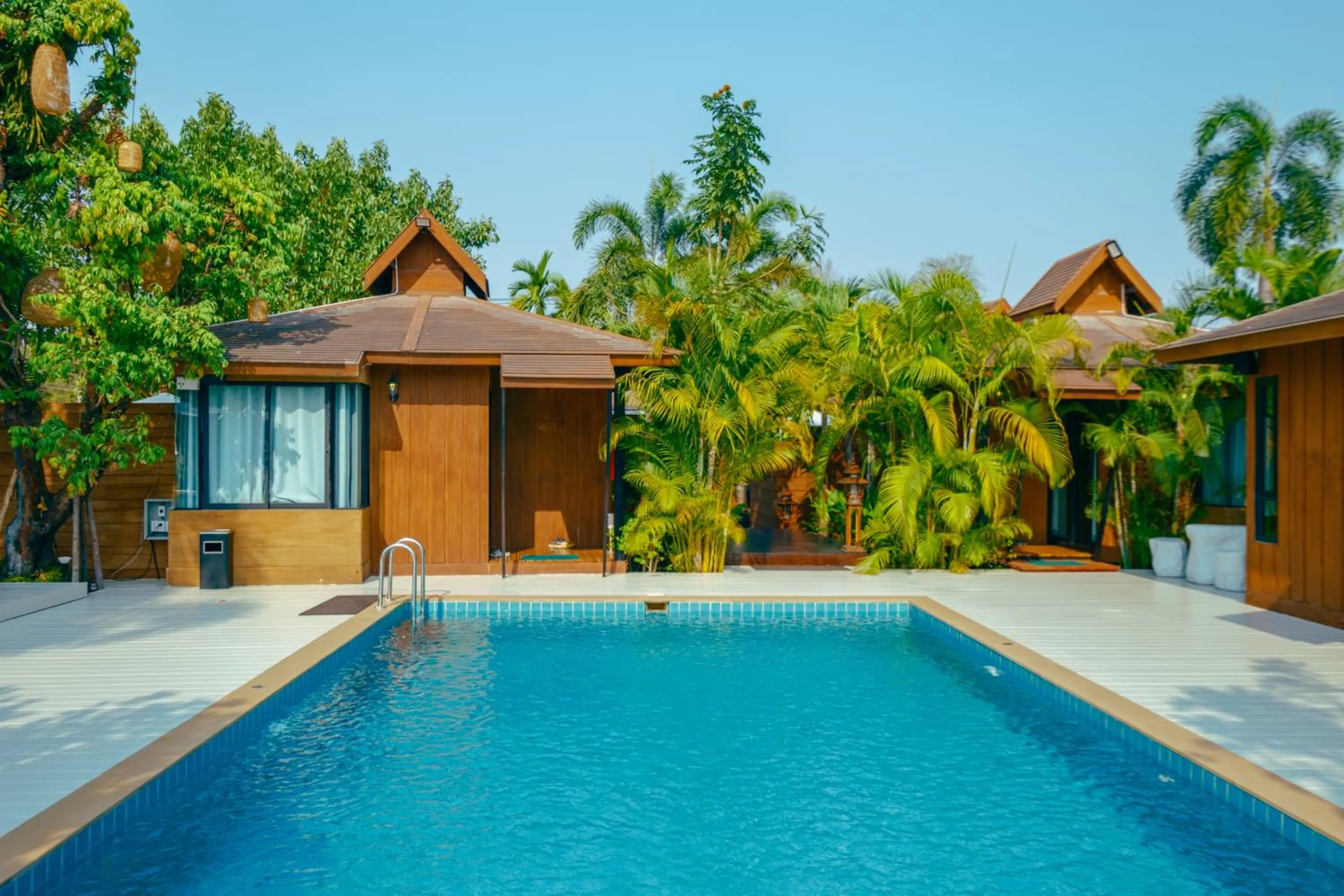 Pool view in R1 Resort Rajapruek Chiangmai