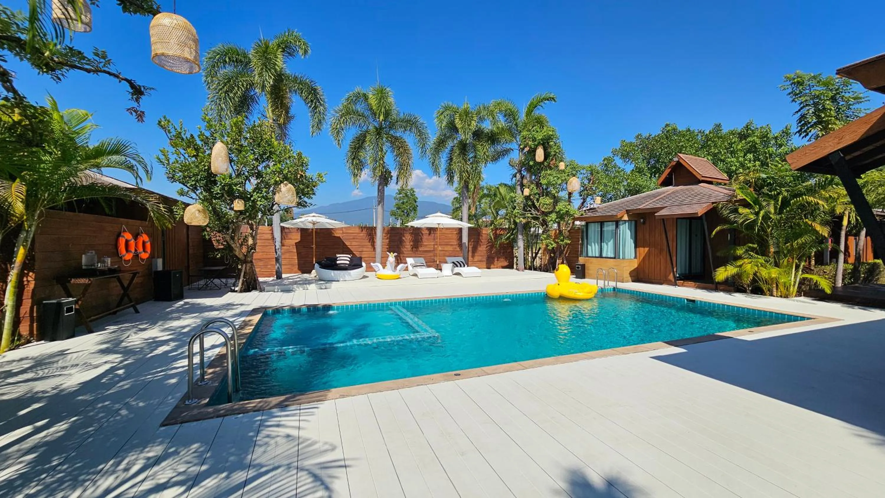 Swimming pool in R1 Resort Rajapruek Chiangmai