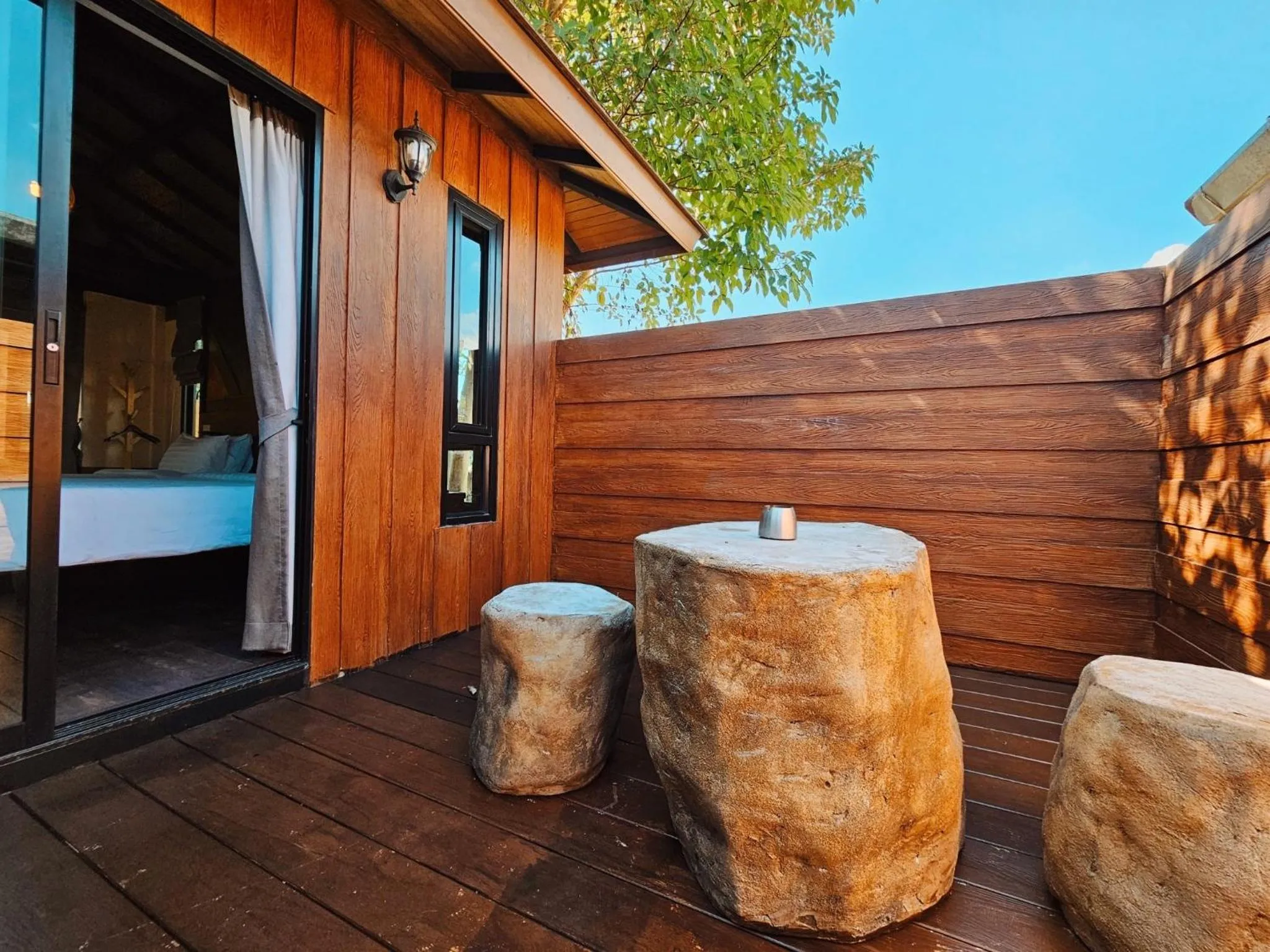 Patio in R1 Resort Rajapruek Chiangmai