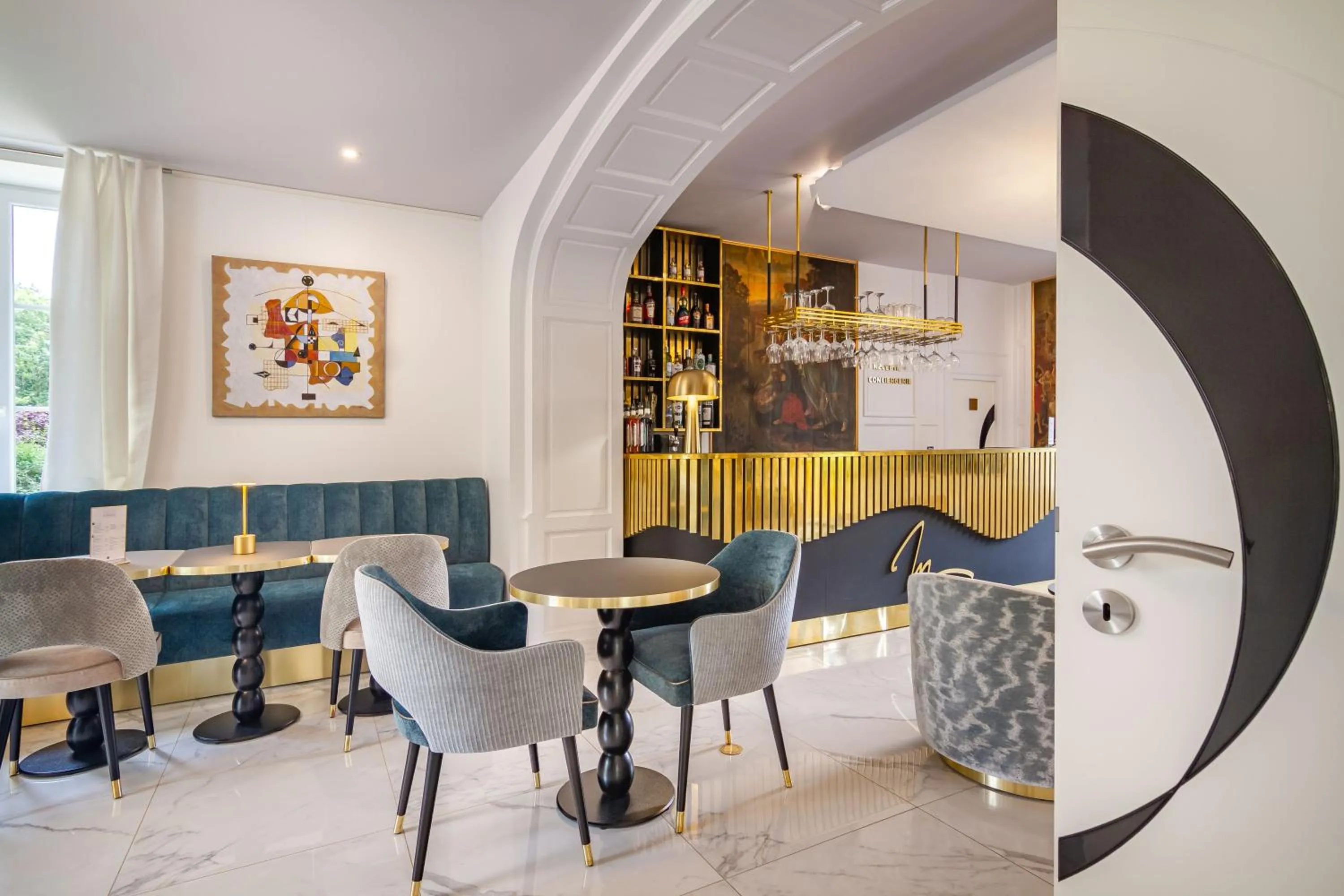 Living room in Château de Maraval