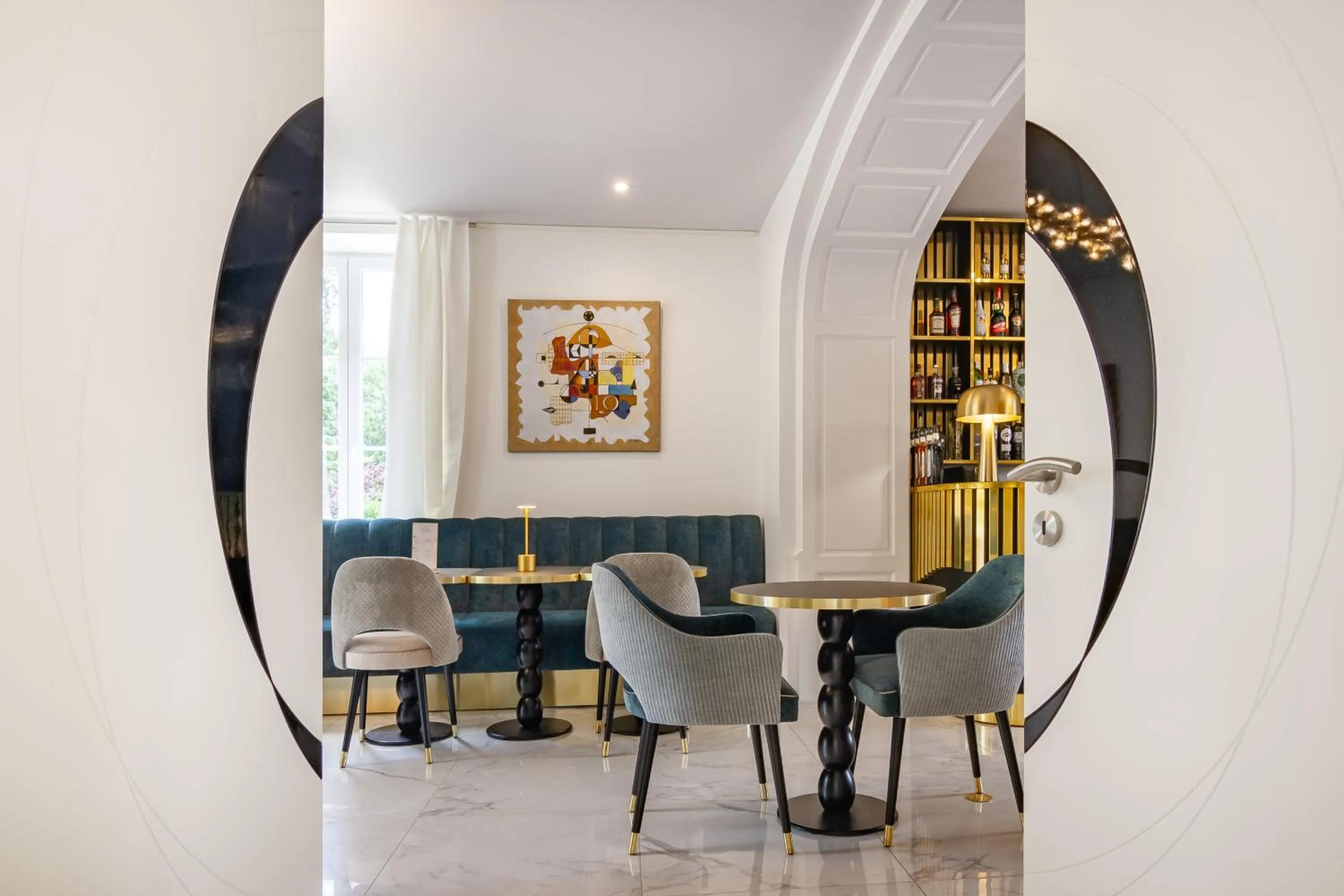 Living room in Château de Maraval