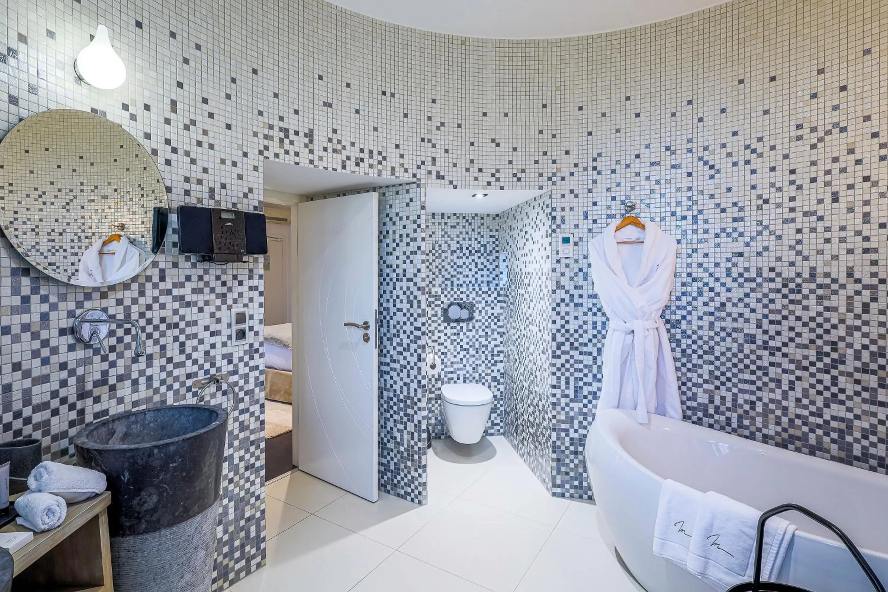 Bathroom in Château de Maraval