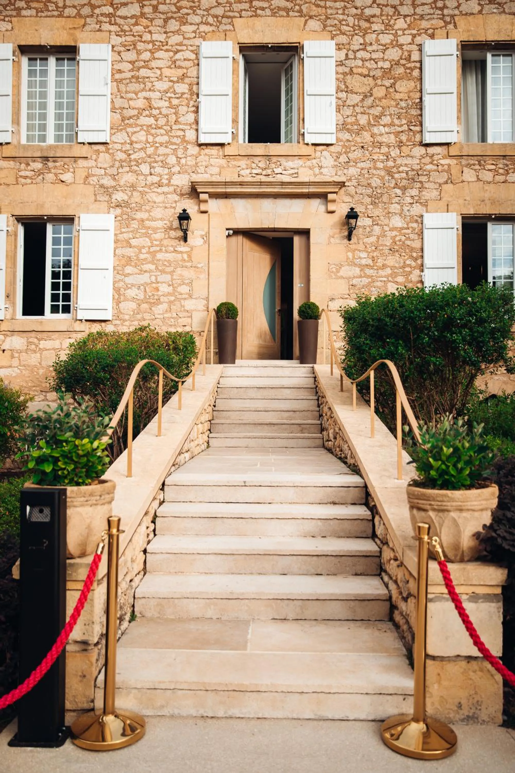 Facade/entrance in Château de Maraval