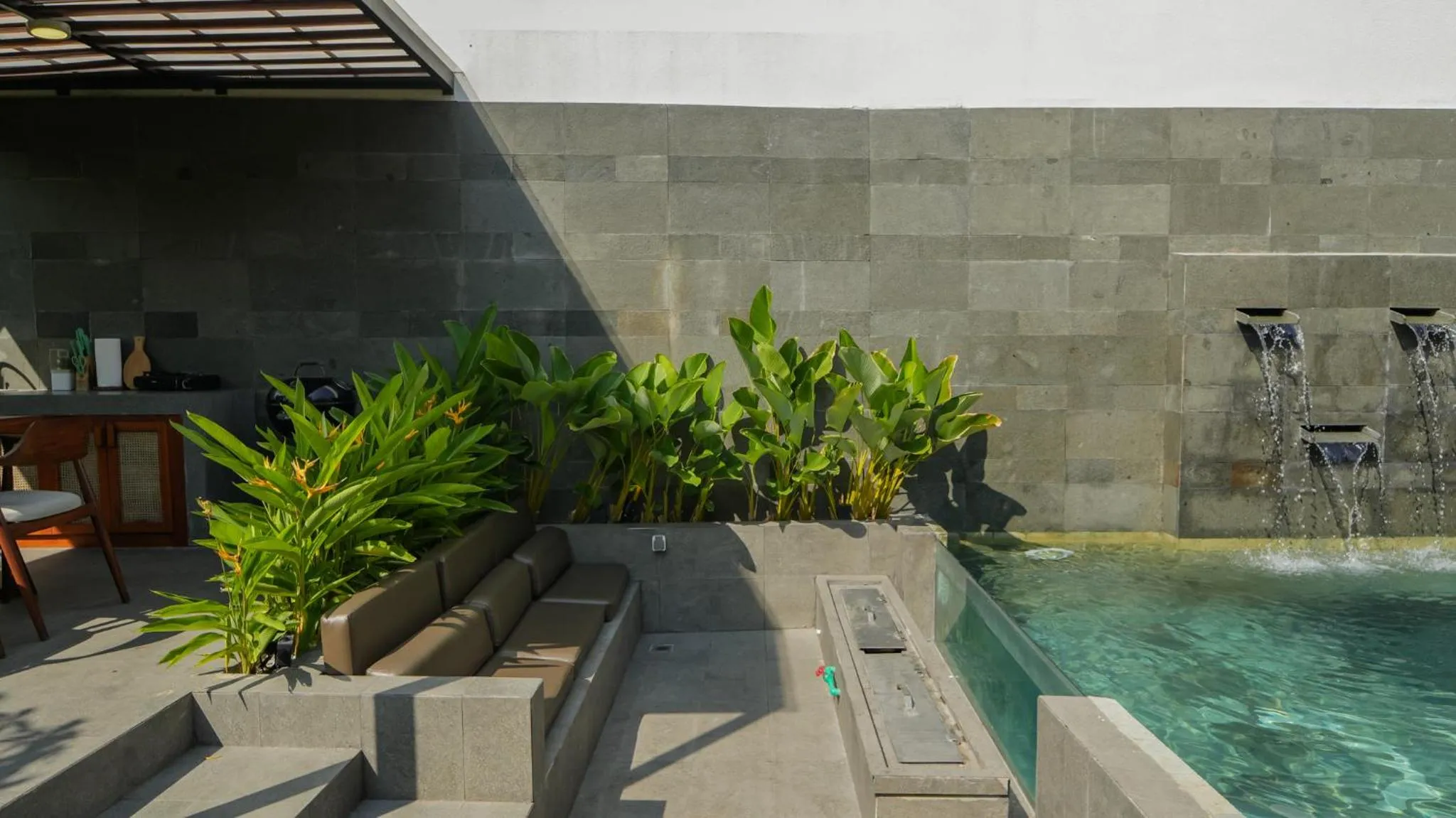 Seating area in Villa Di Bali