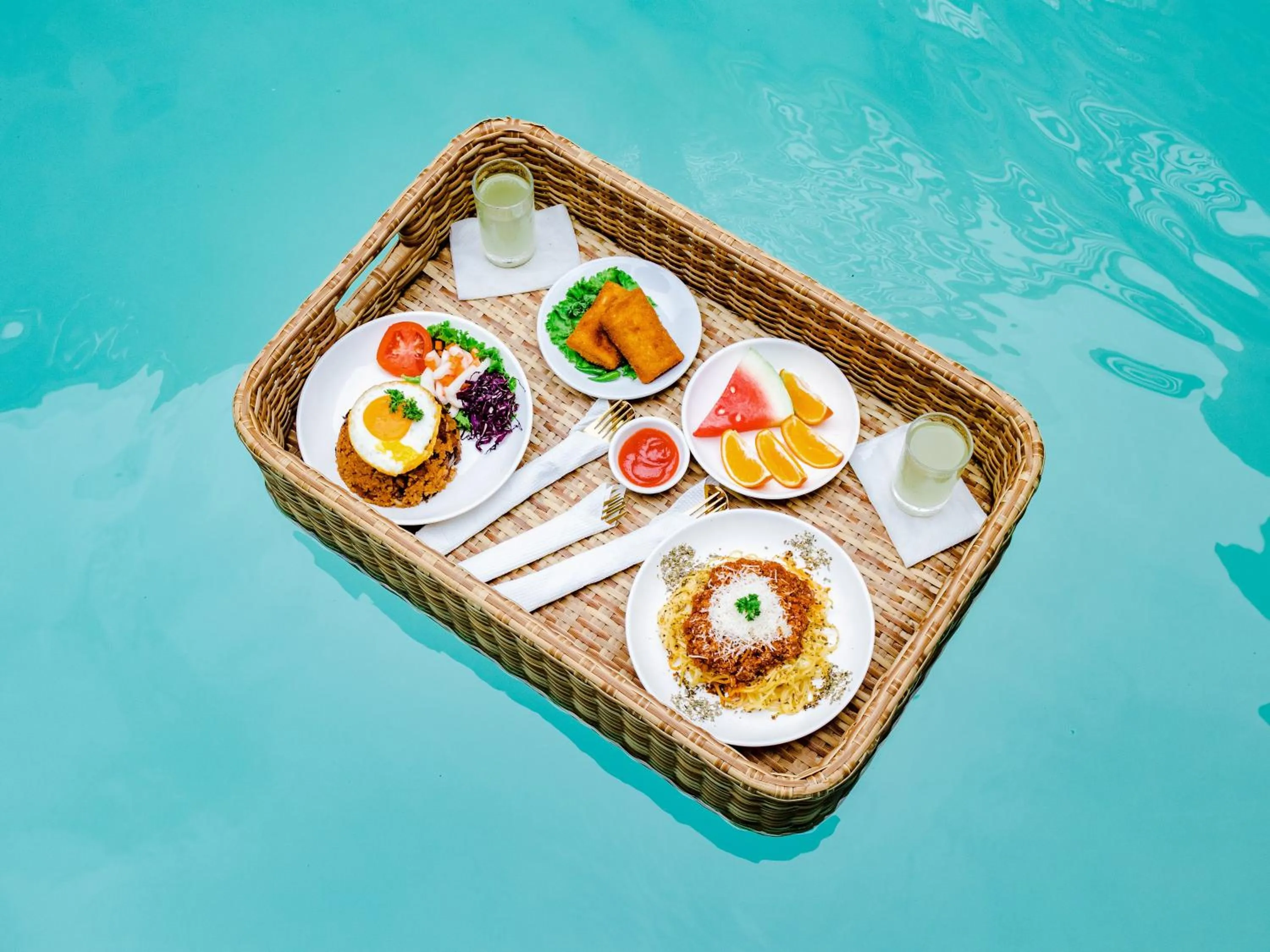 Pool view in Villa Di Bali