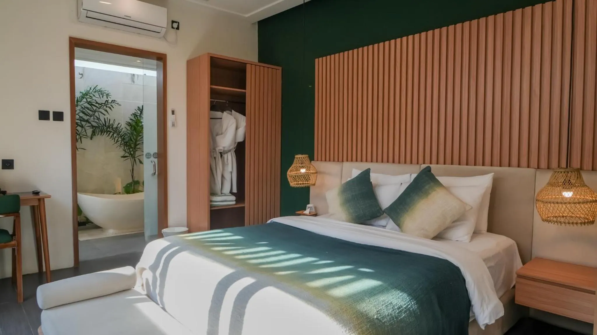 Bed in Villa Di Bali