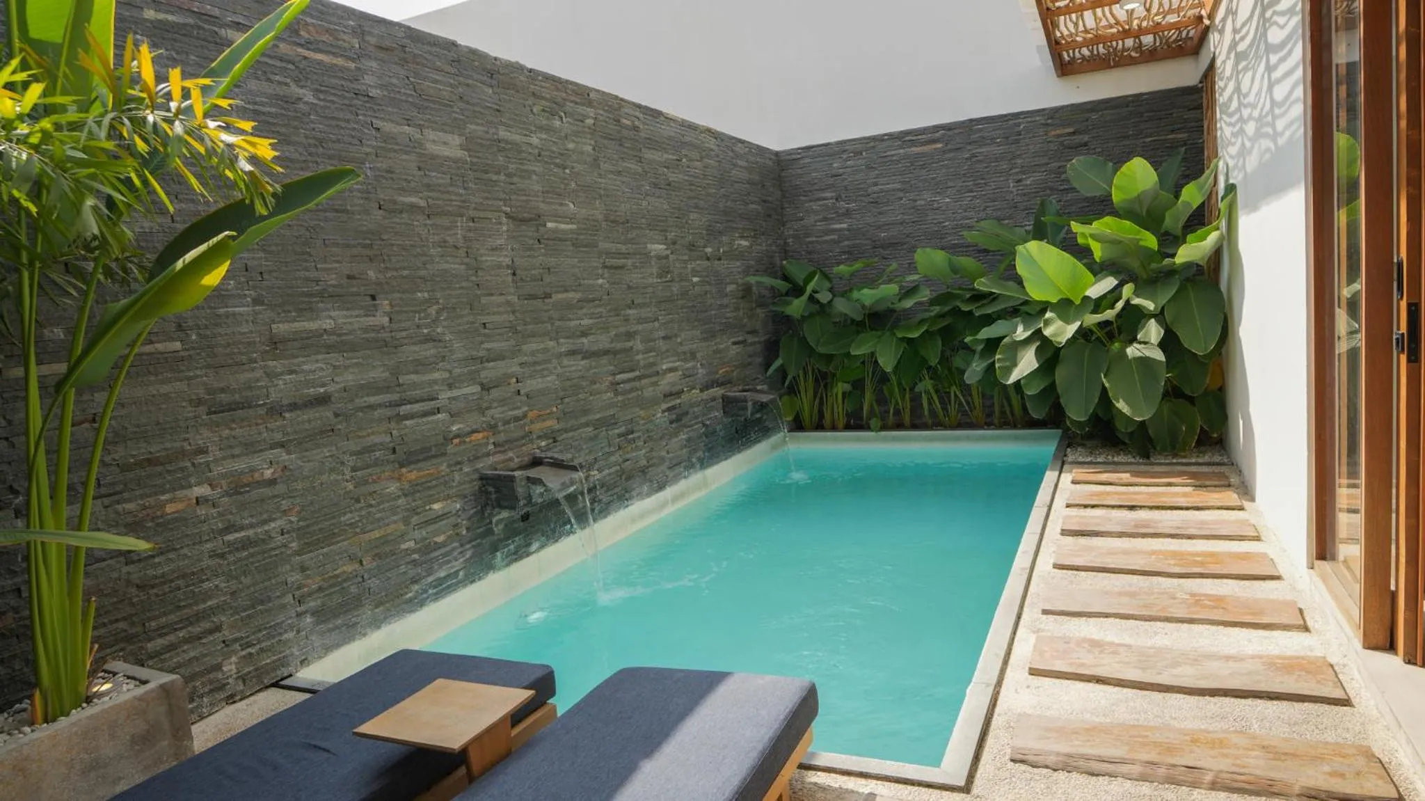 Pool view in Villa Di Bali