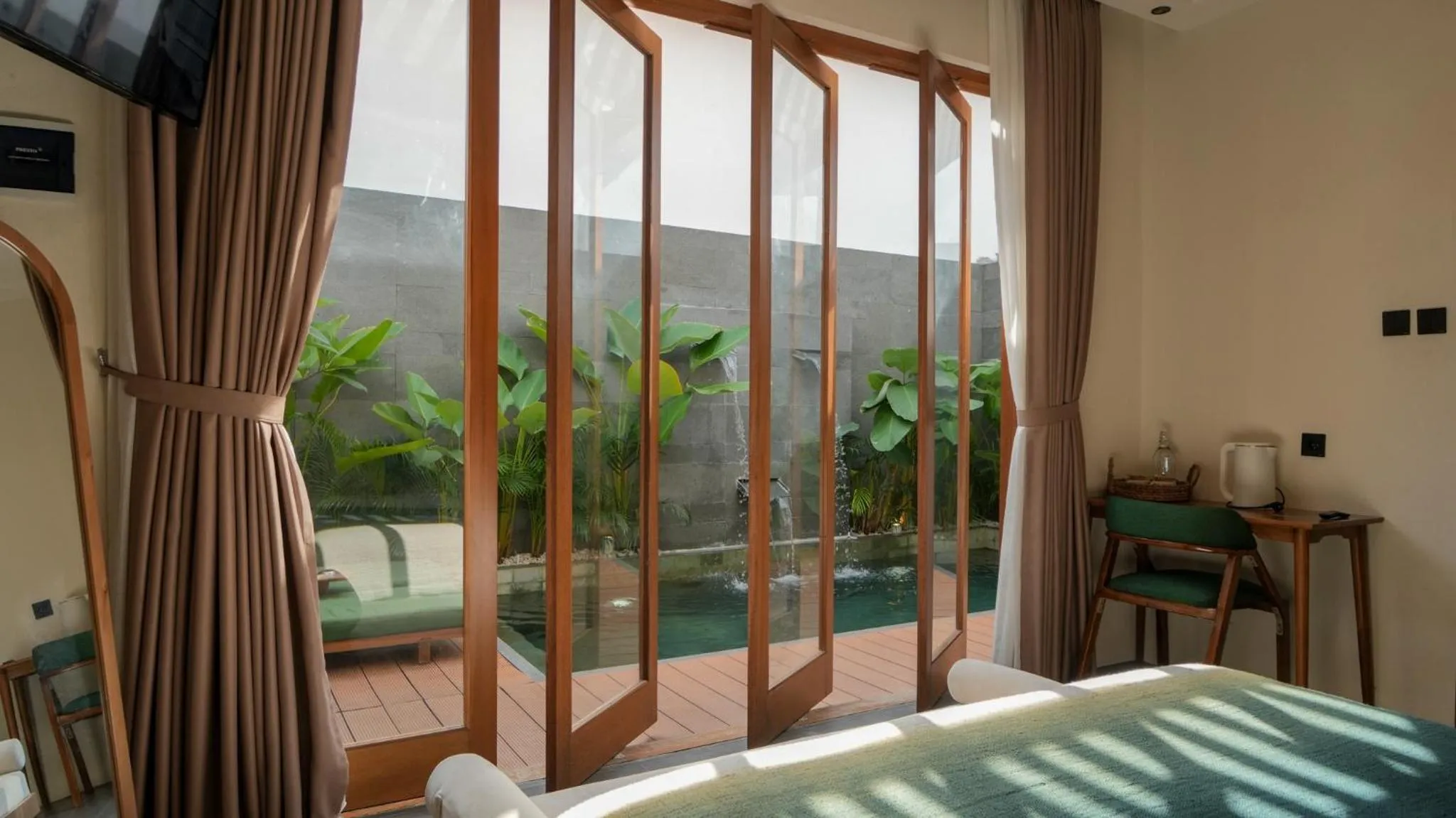 Bed in Villa Di Bali