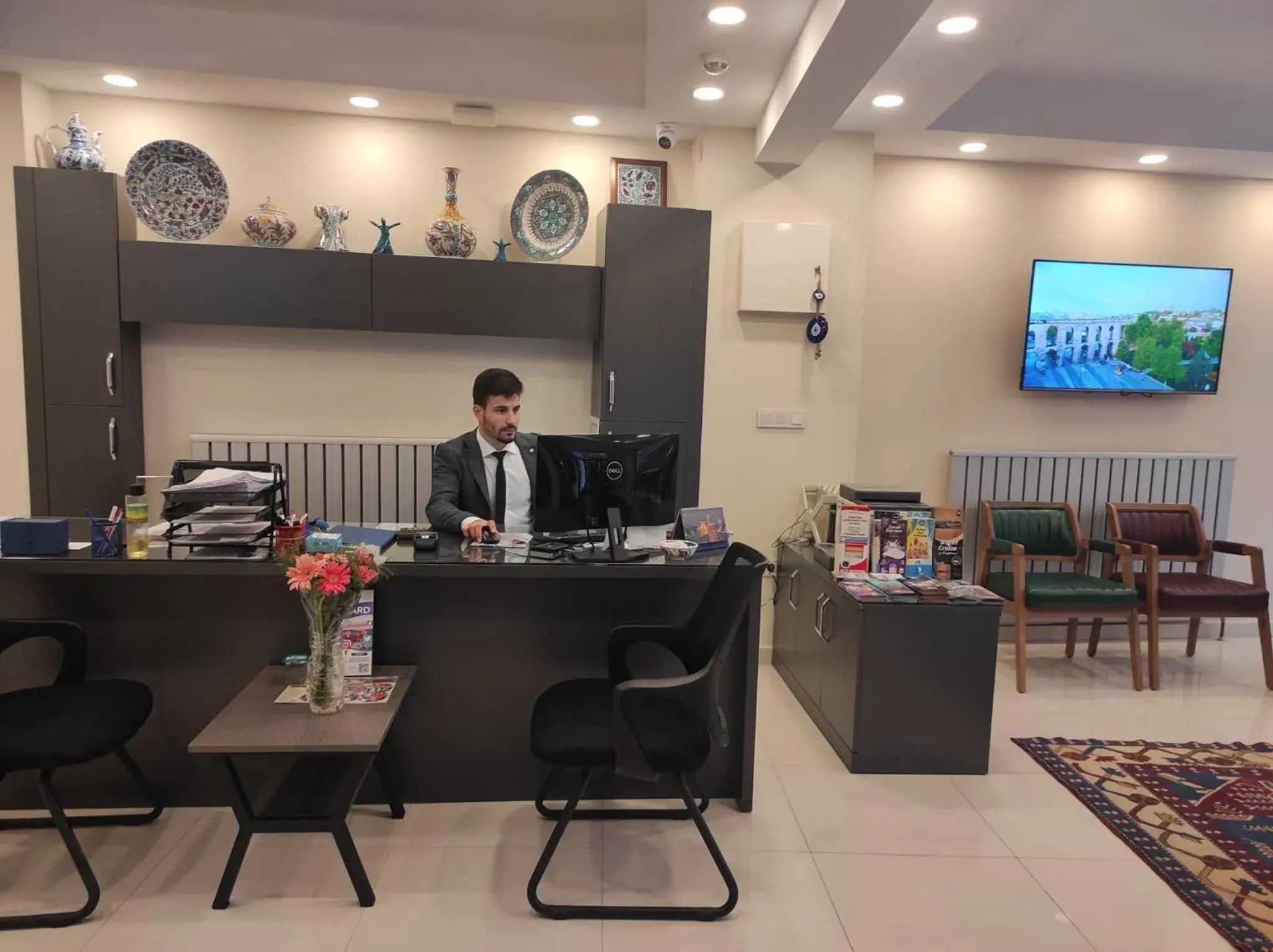 Lobby or reception in Hotel Esve Istanbul Lobby or reception in Hotel Esve Istanbul