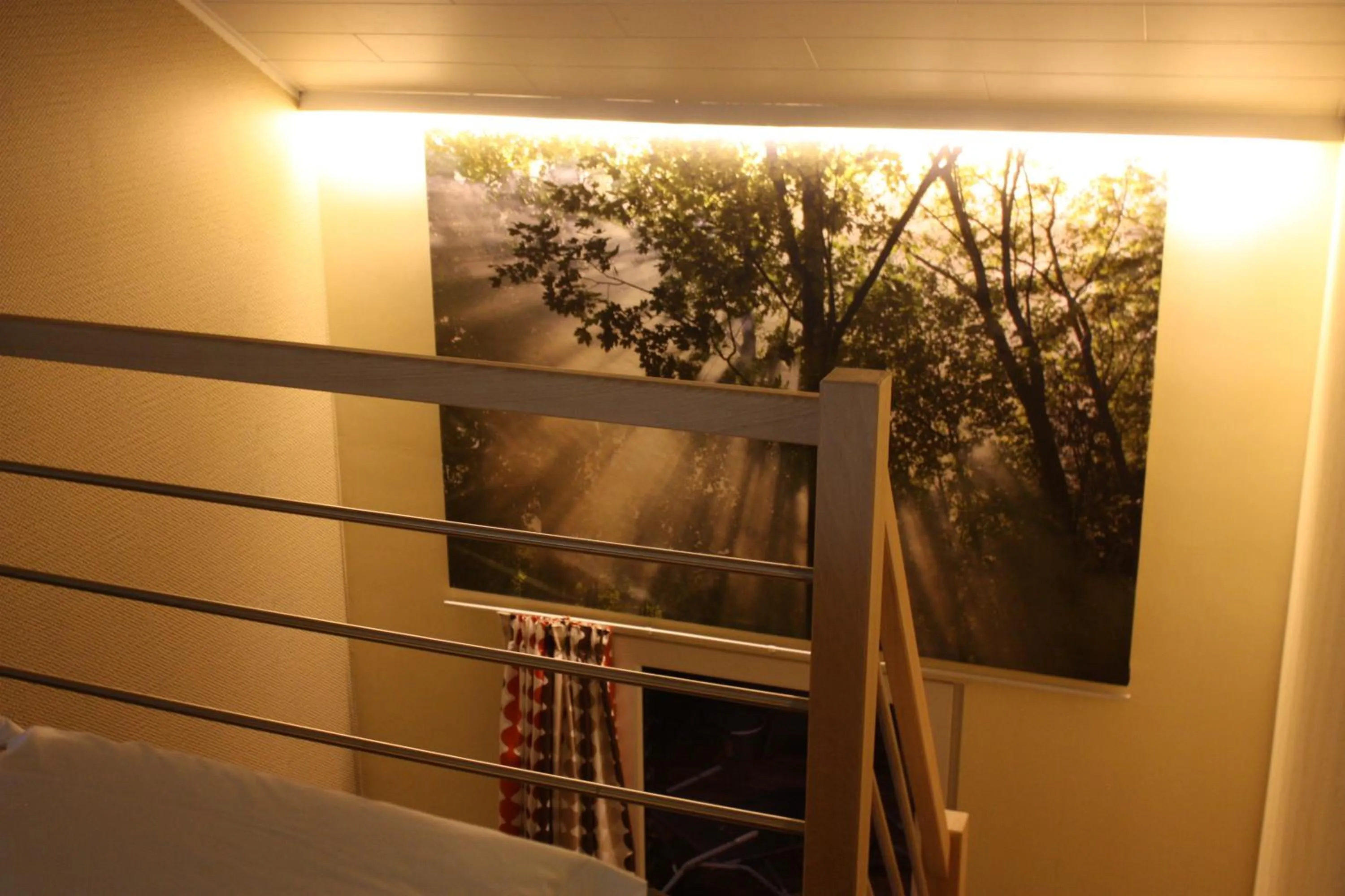 Decorative detail in B&B Au coin des sources