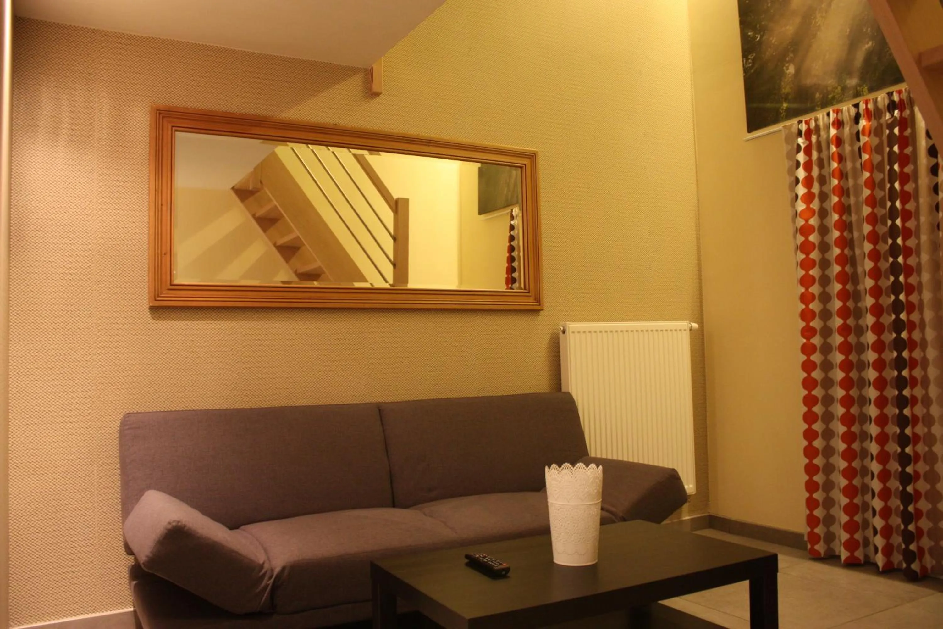 Living room in B&B Au coin des sources