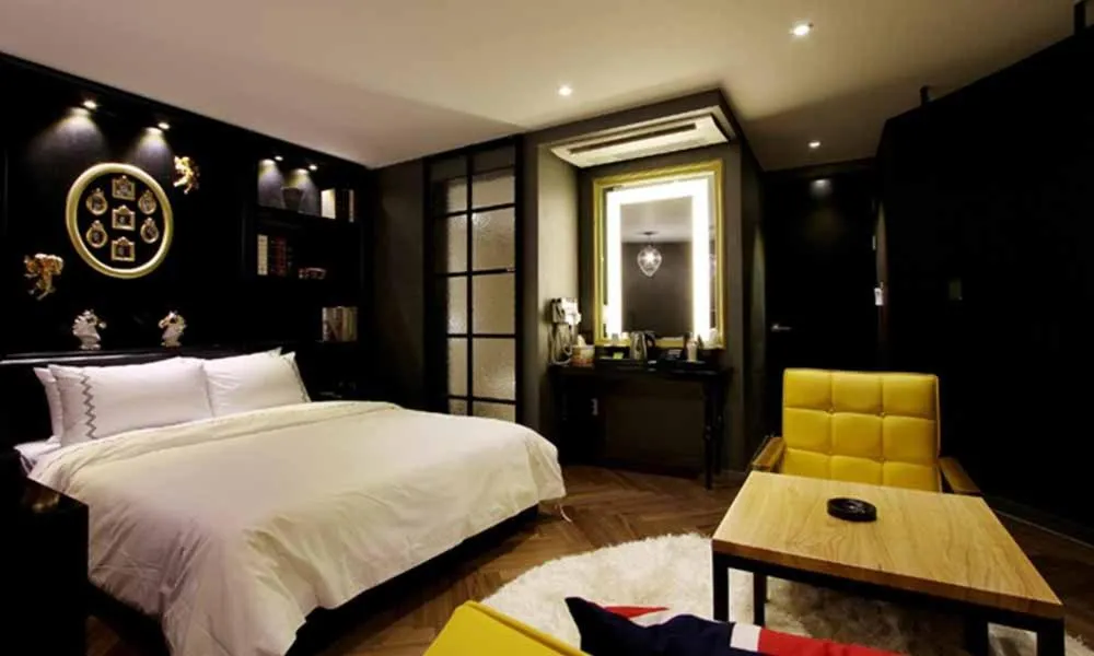 Photo of the whole room, Bed in Jeonju Mari Hotel