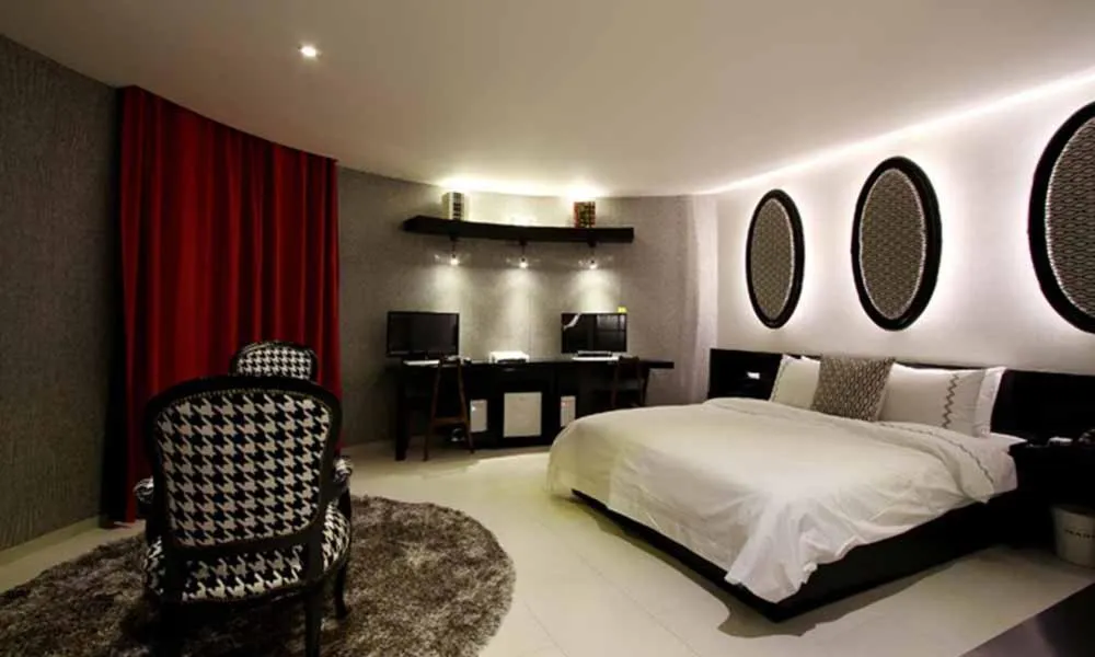 Photo of the whole room, Bed in Jeonju Mari Hotel