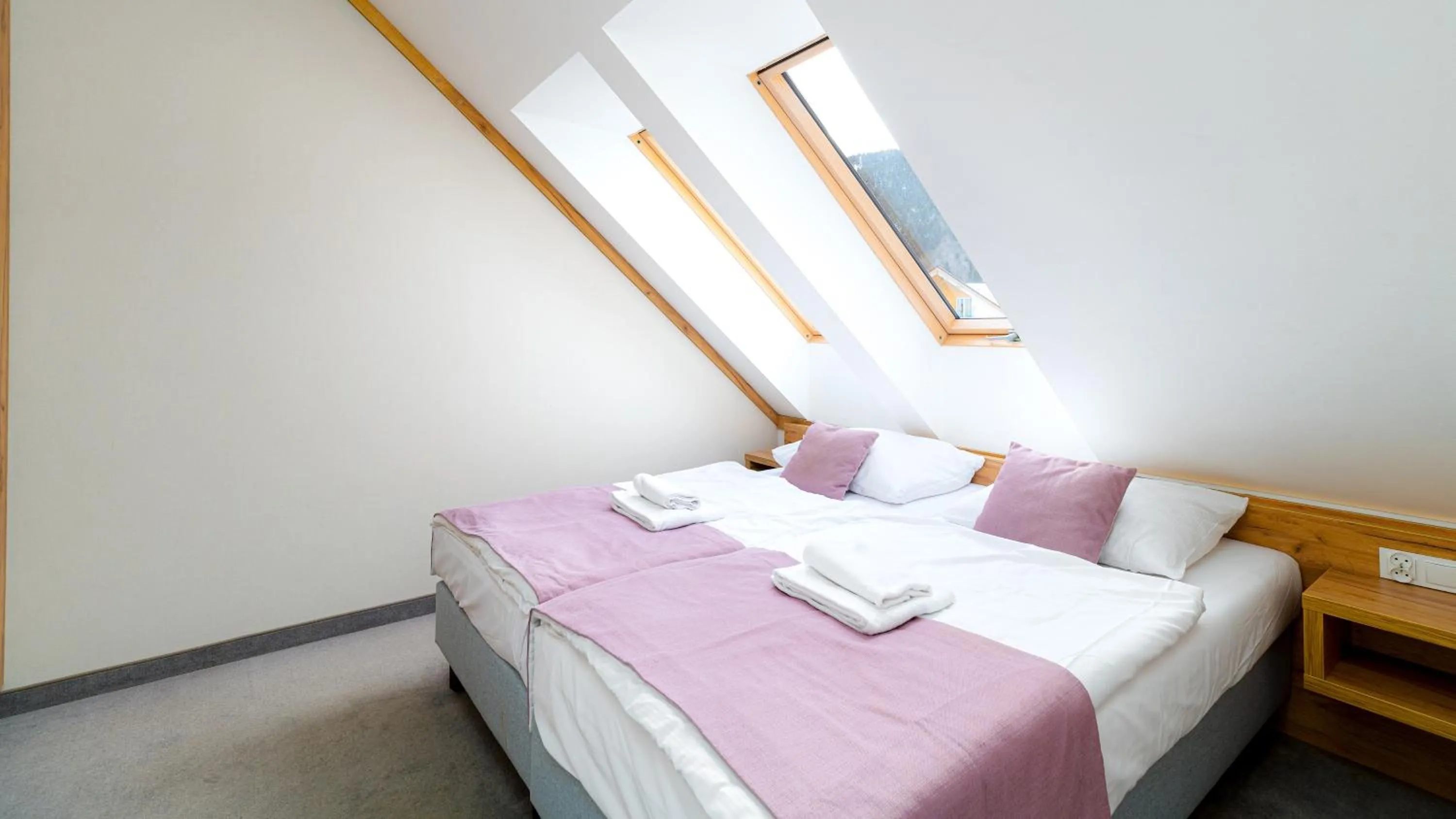 Bed in Aparthotel Panorama - Czarna Góra Resort, Sun & Snow