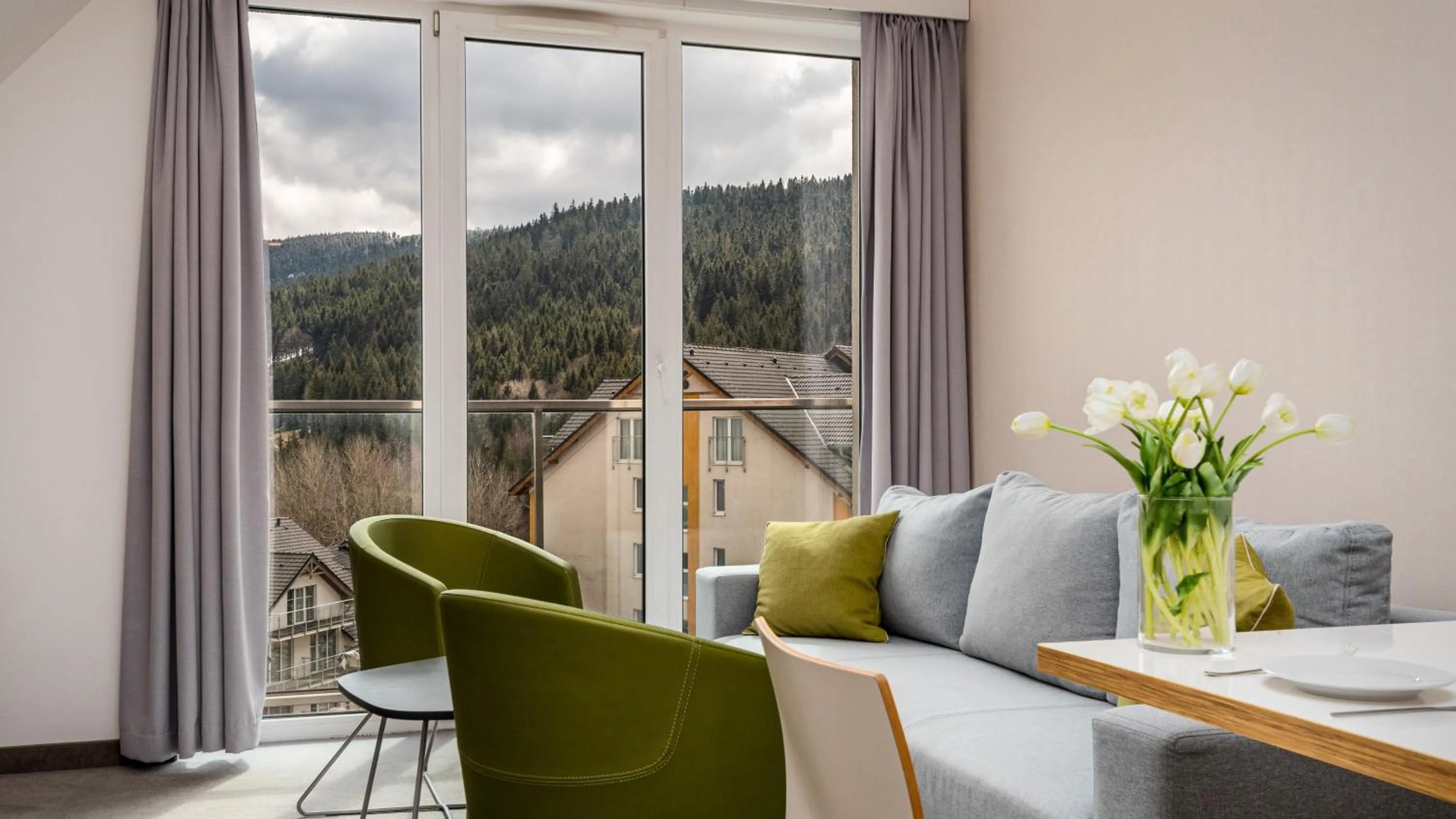 Photo of the whole room in Aparthotel Panorama - Czarna Góra Resort, Sun & Snow