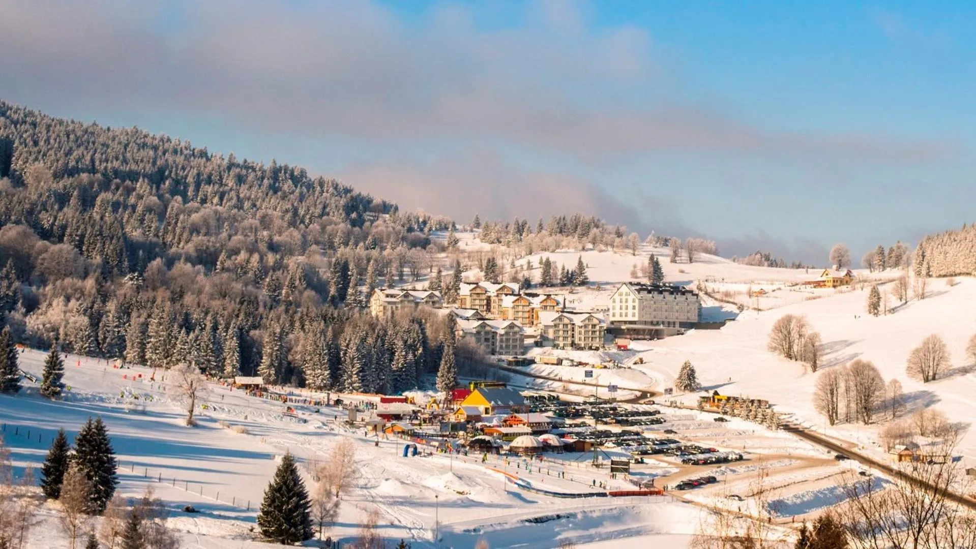 Bird's eye view in Aparthotel Panorama - Czarna Góra Resort, Sun & Snow