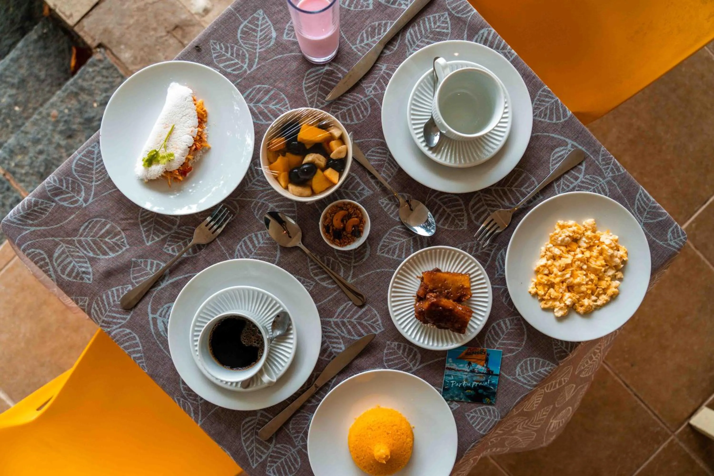 Food and drinks in Pousada Sal e Luz - Beira Mar