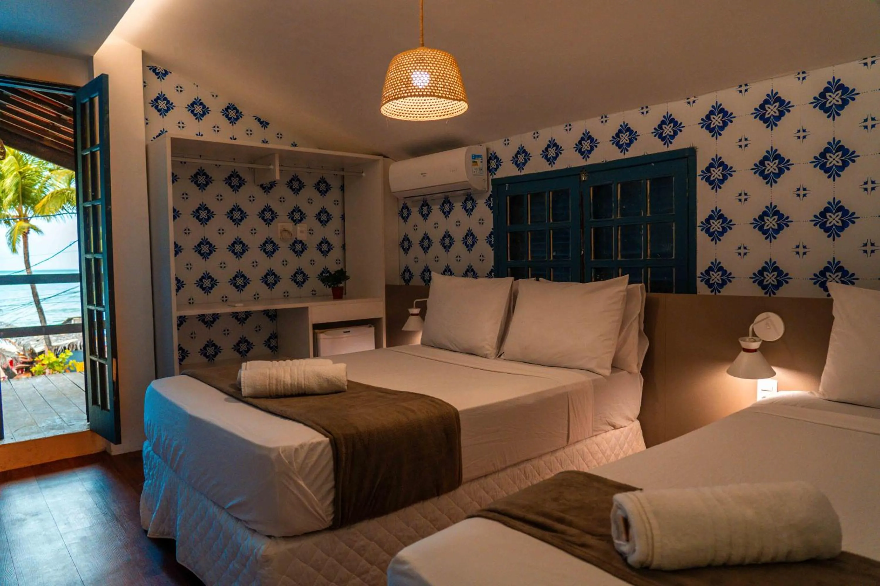 Bed in Pousada Sal e Luz - Beira Mar