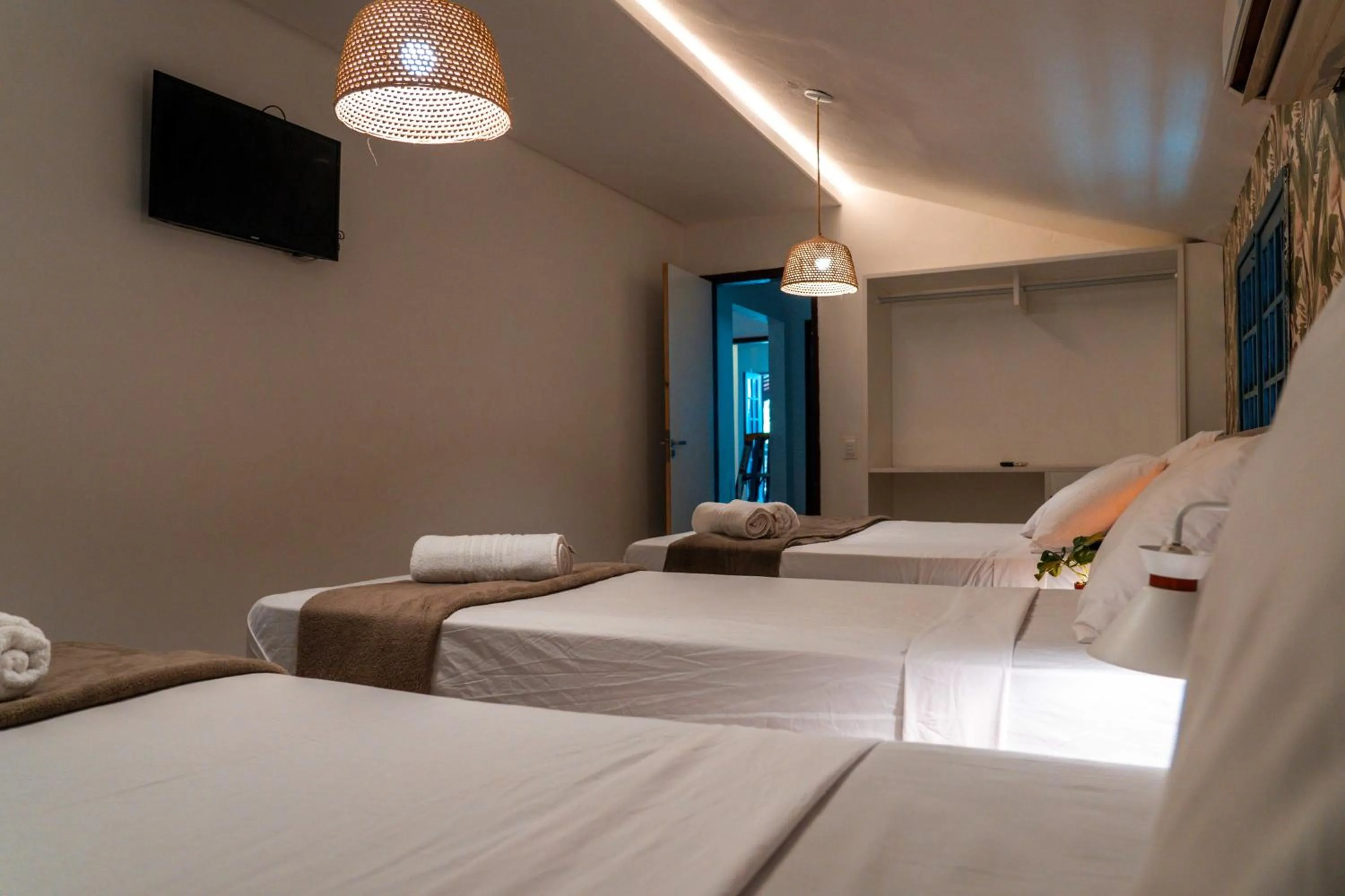 Bed in Pousada Sal e Luz - Beira Mar
