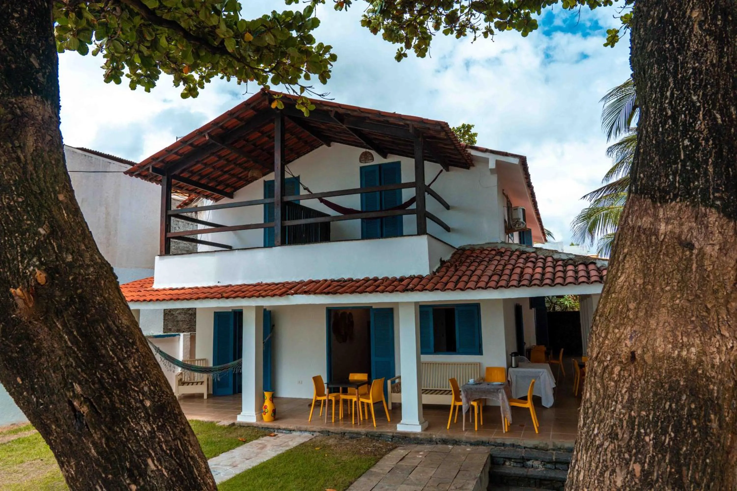 Balcony/Terrace in Pousada Sal e Luz - Beira Mar
