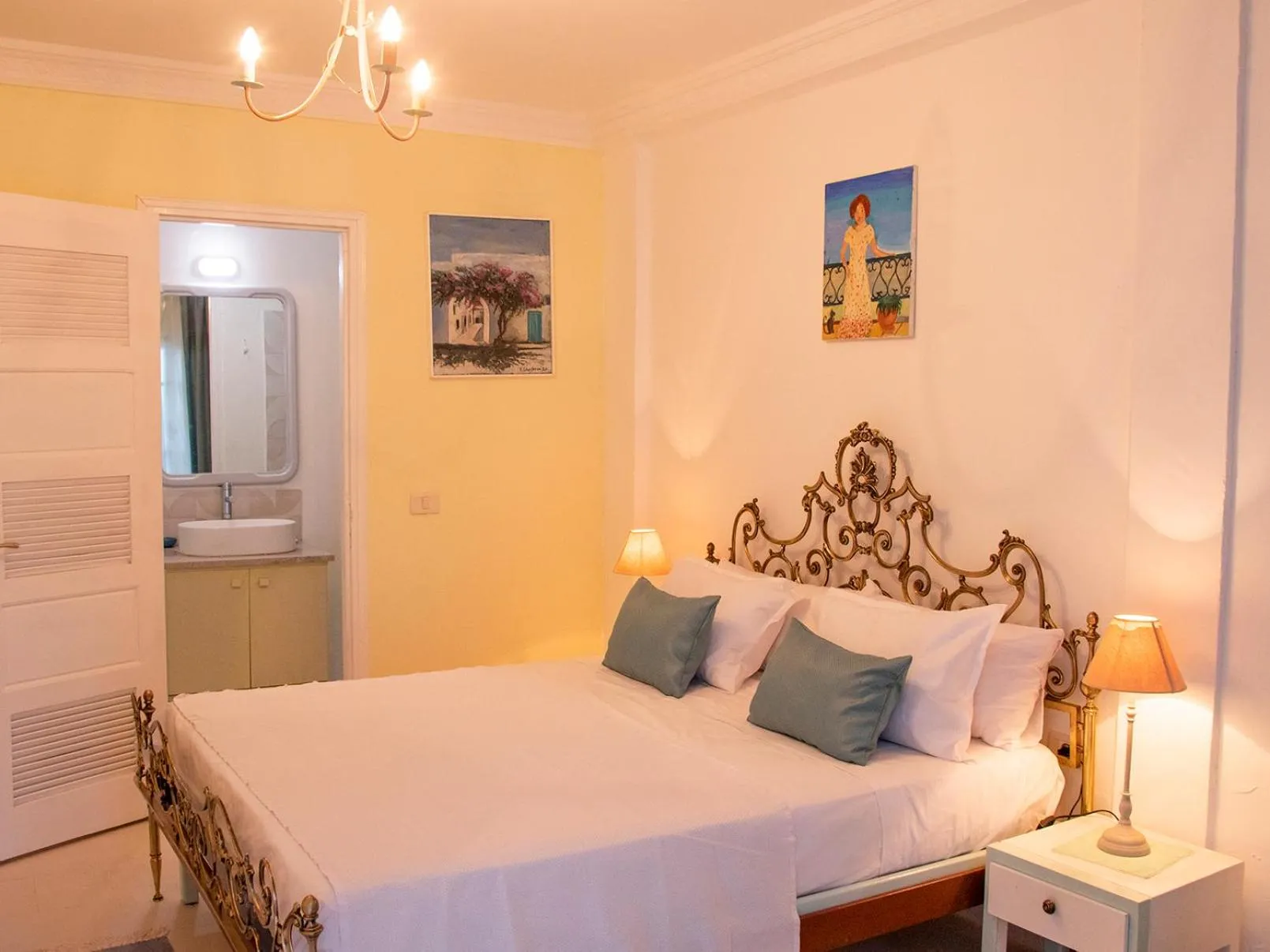 Double Room with Patio - single occupancy in Dar Yessine Boutique Hôtel