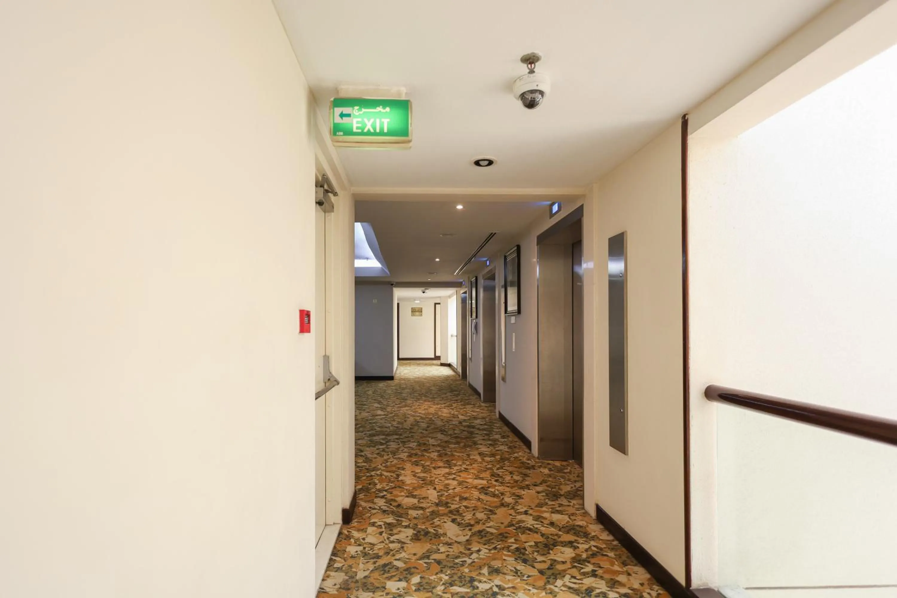 elevator in Aavri Hotel