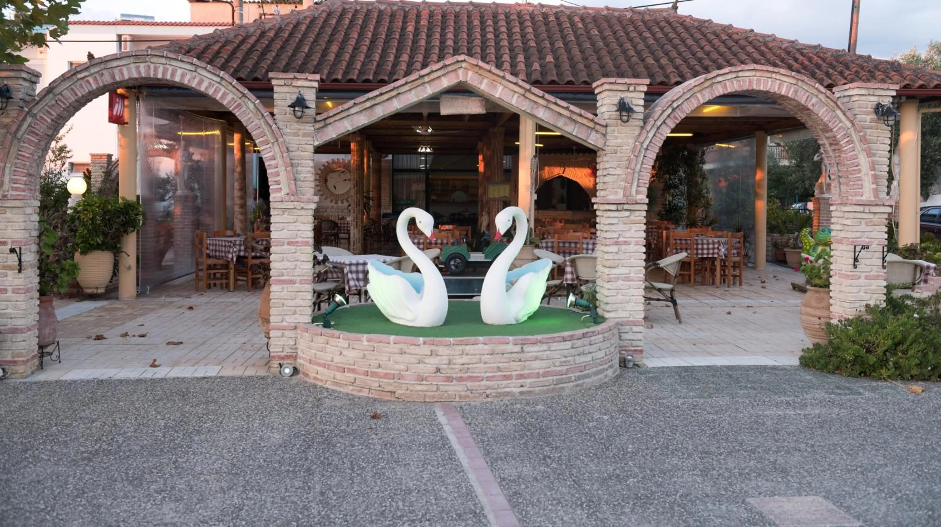 Facade/entrance in Hotel Glaros