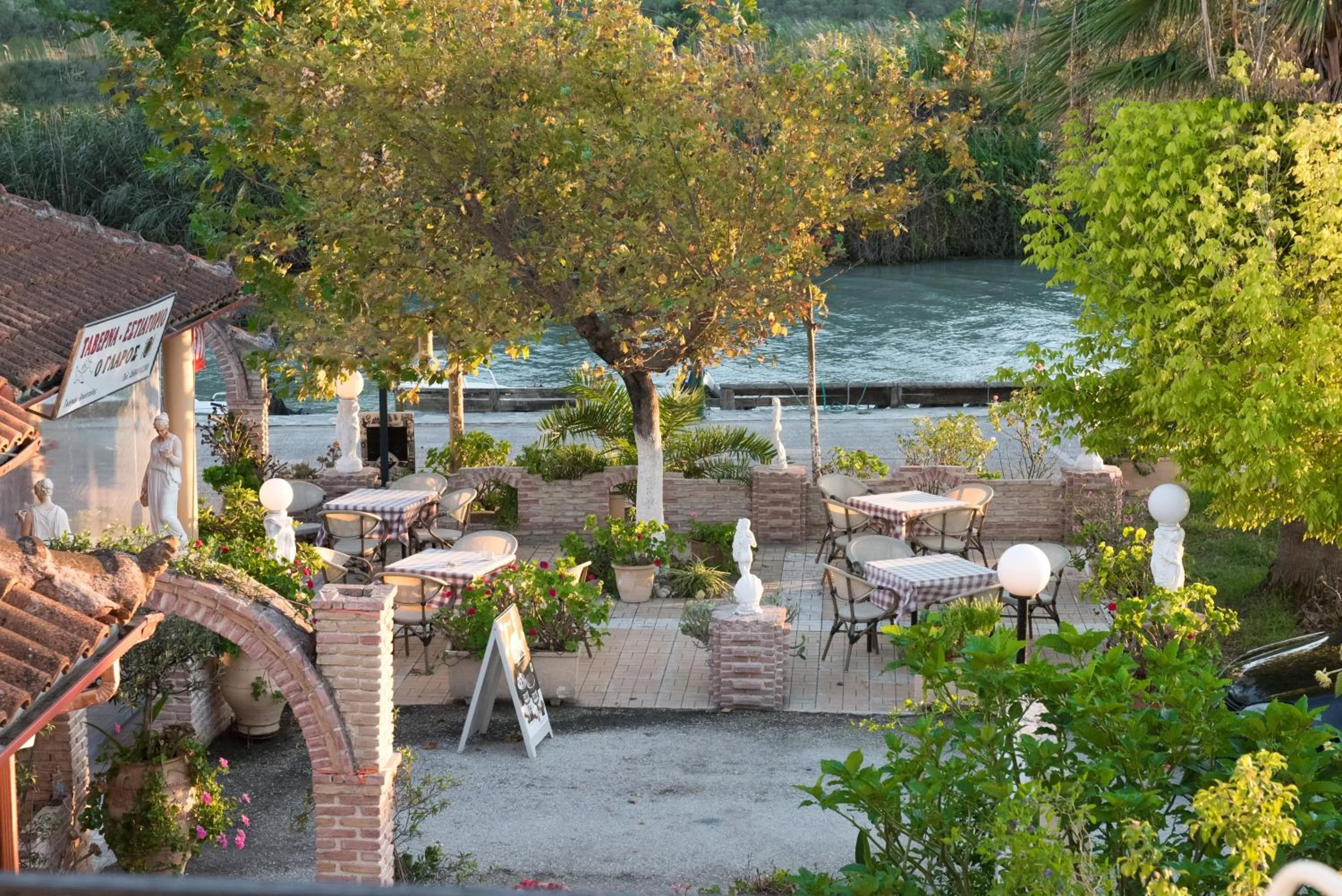 Bird's eye view in Hotel Glaros