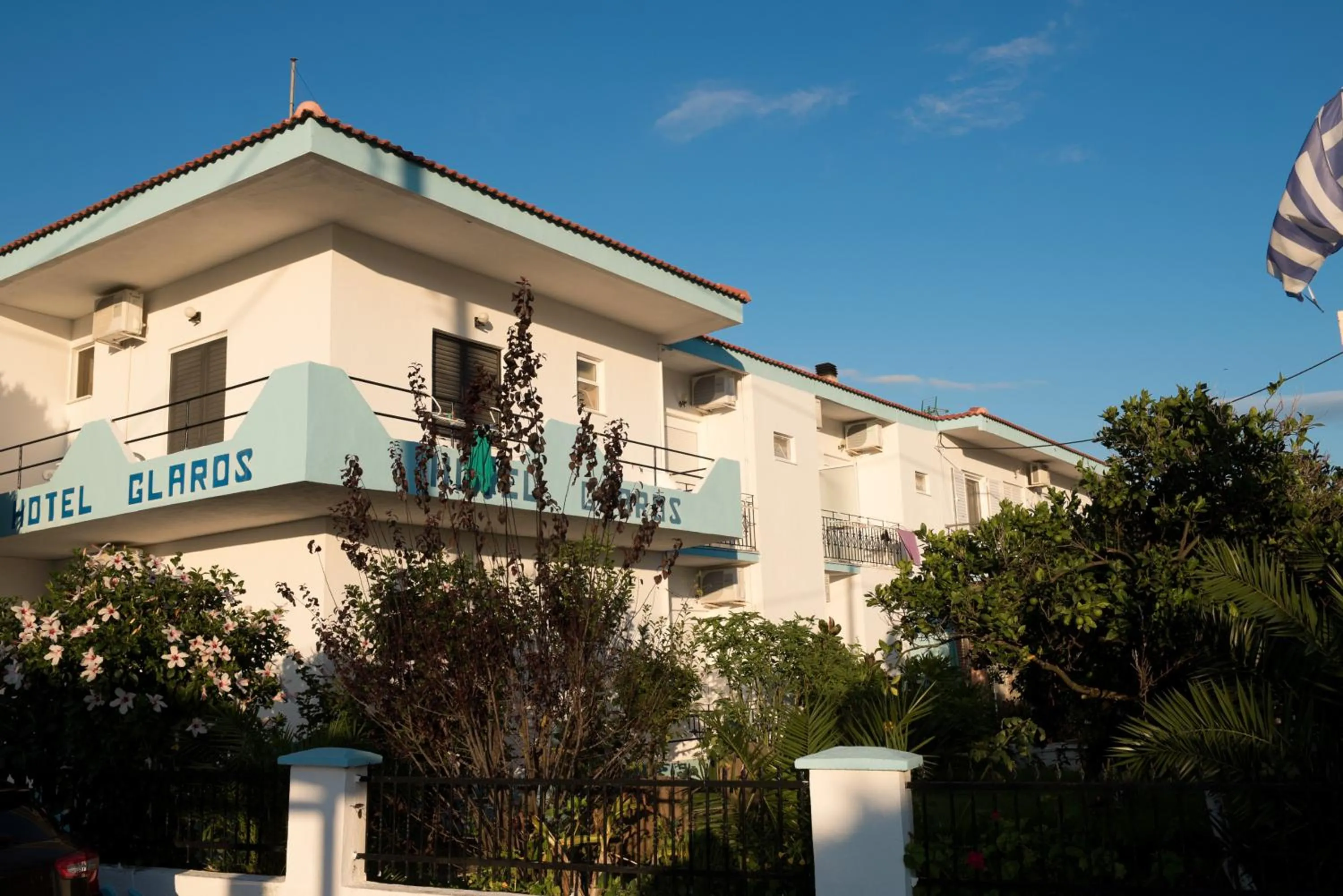 Facade/entrance in Hotel Glaros