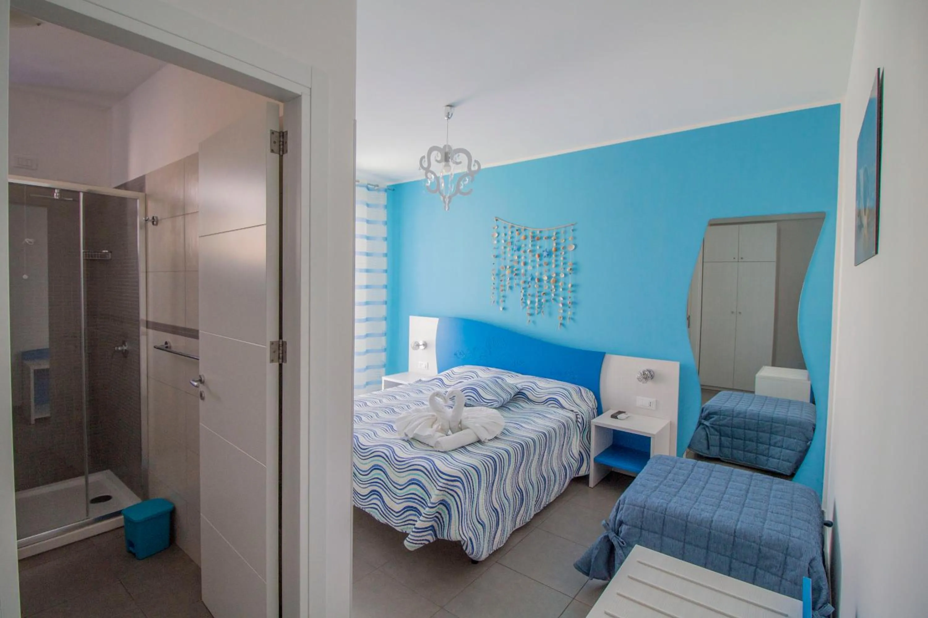 Bed in Hotel Arte Mare - camere in via del mulino 45