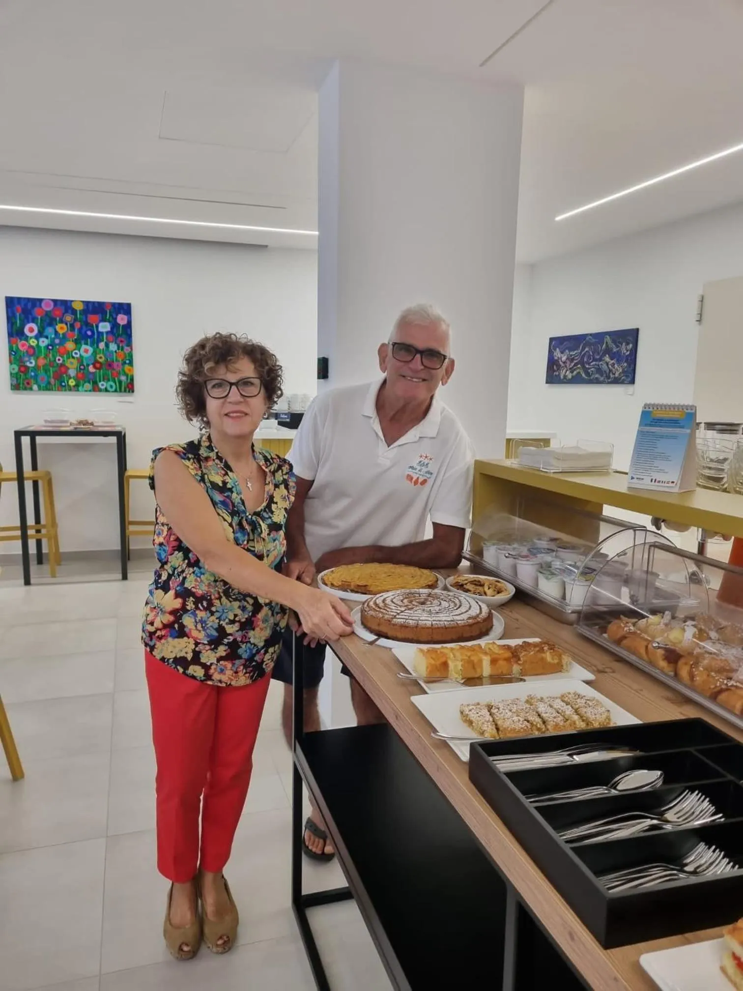 Breakfast in Hotel Arte Mare - camere in via del mulino 45