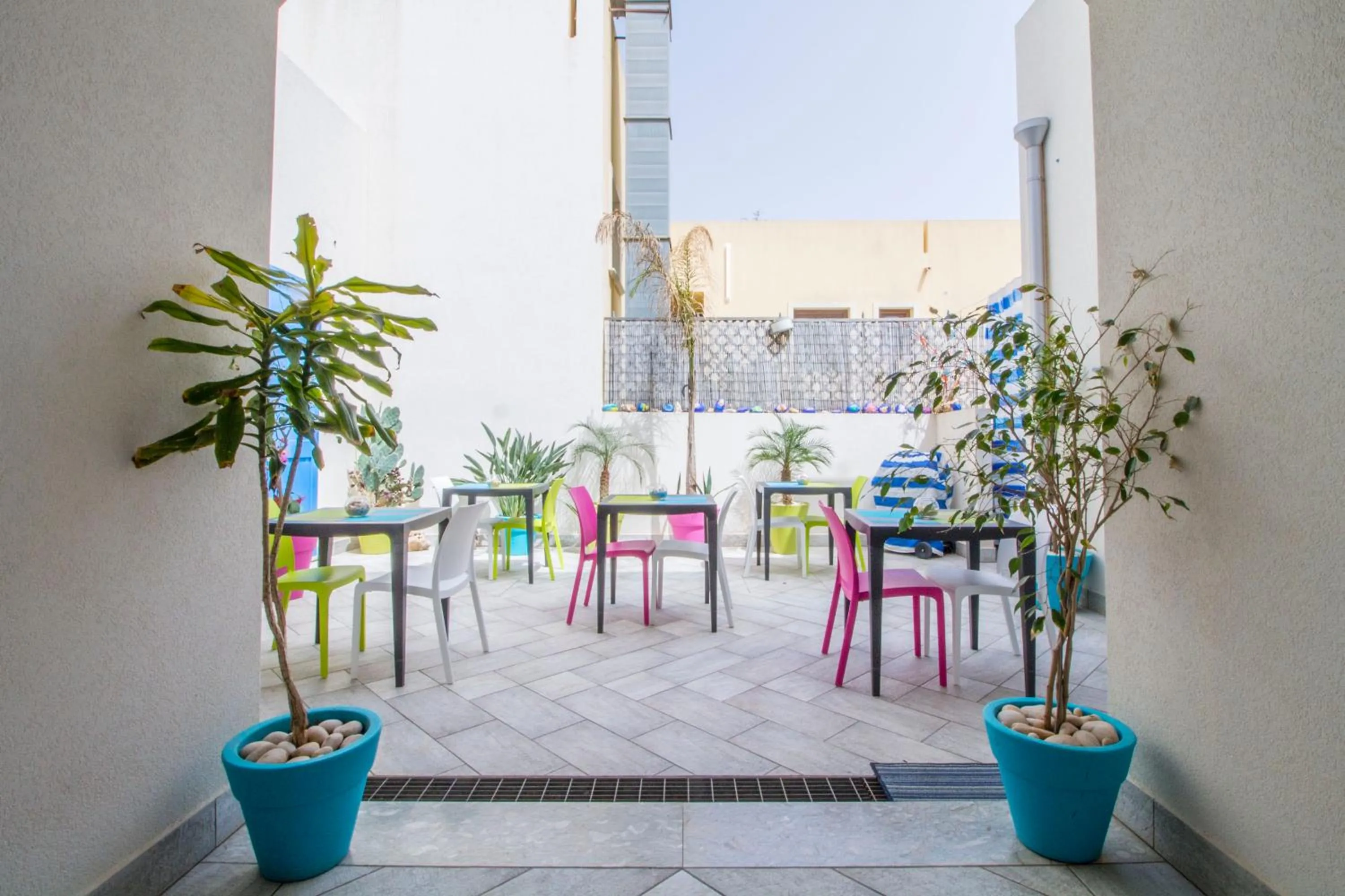 Patio in B&B Aria di Mare