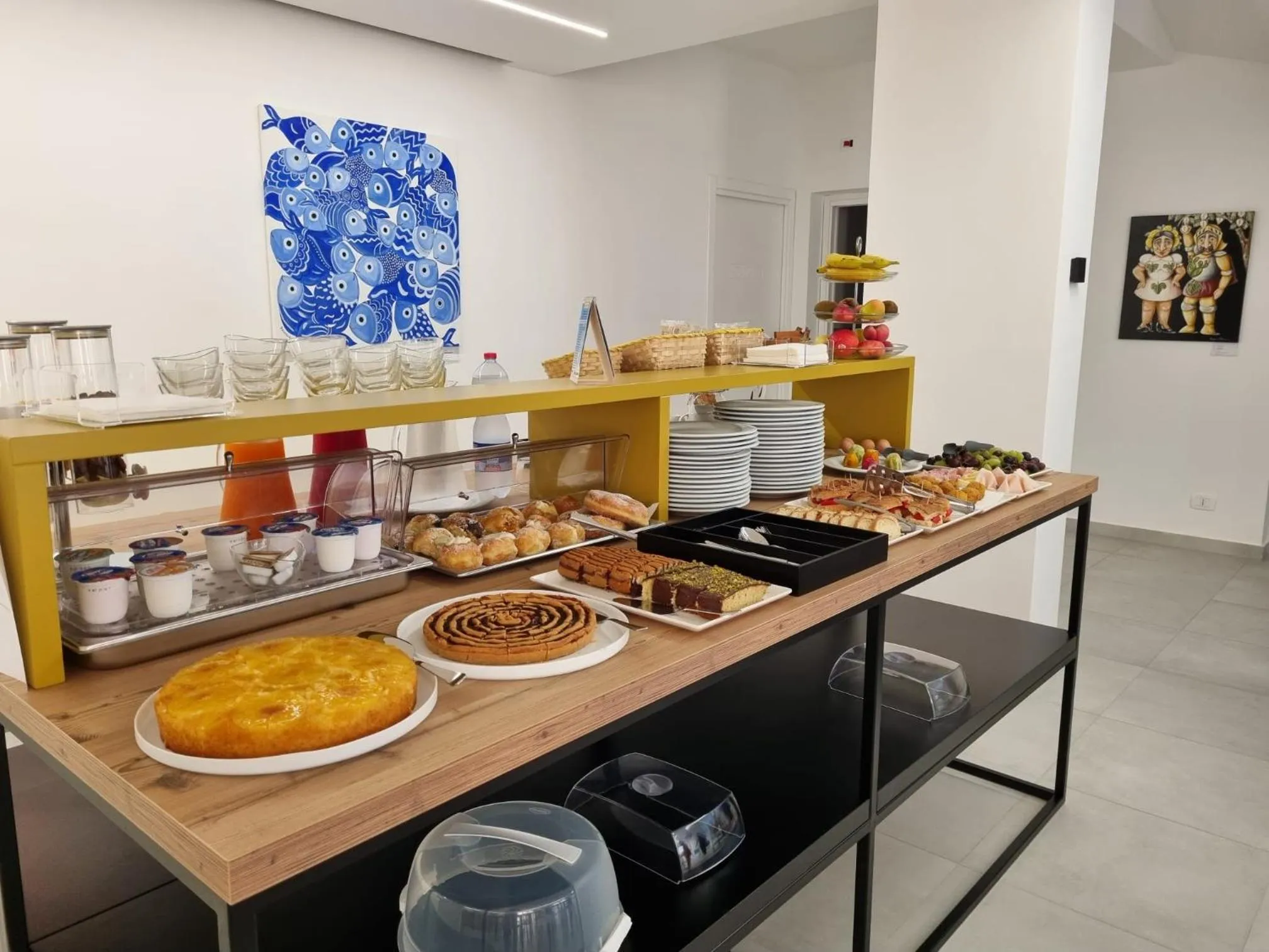 Breakfast in Hotel Arte Mare - camere in via del mulino 45