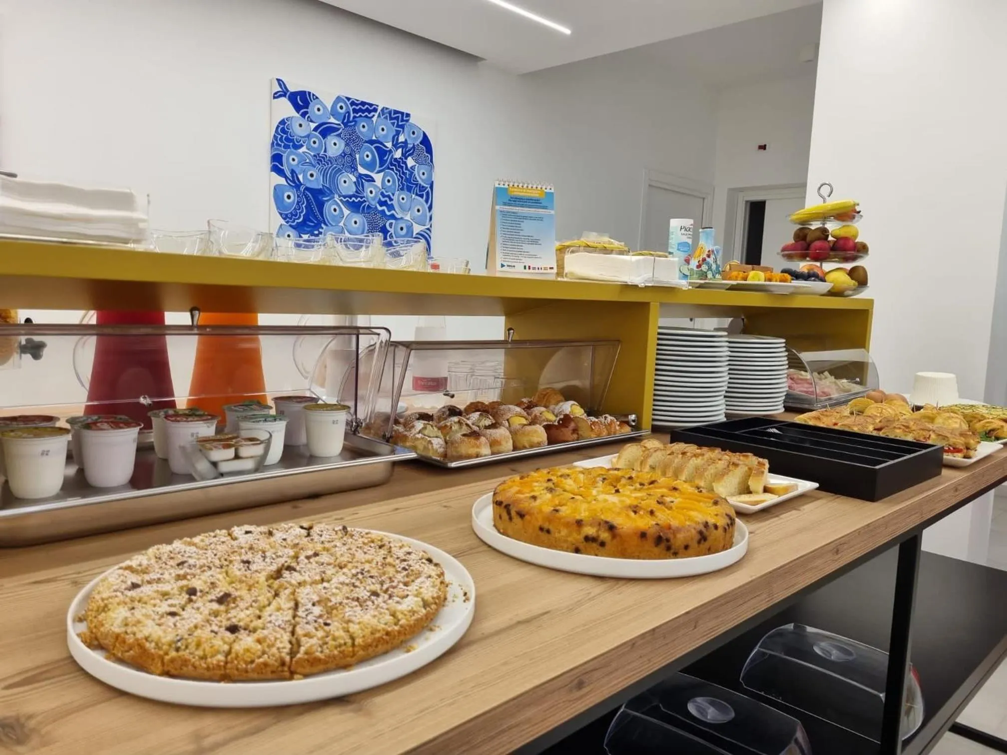 Breakfast in Hotel Arte Mare - camere in via del mulino 45