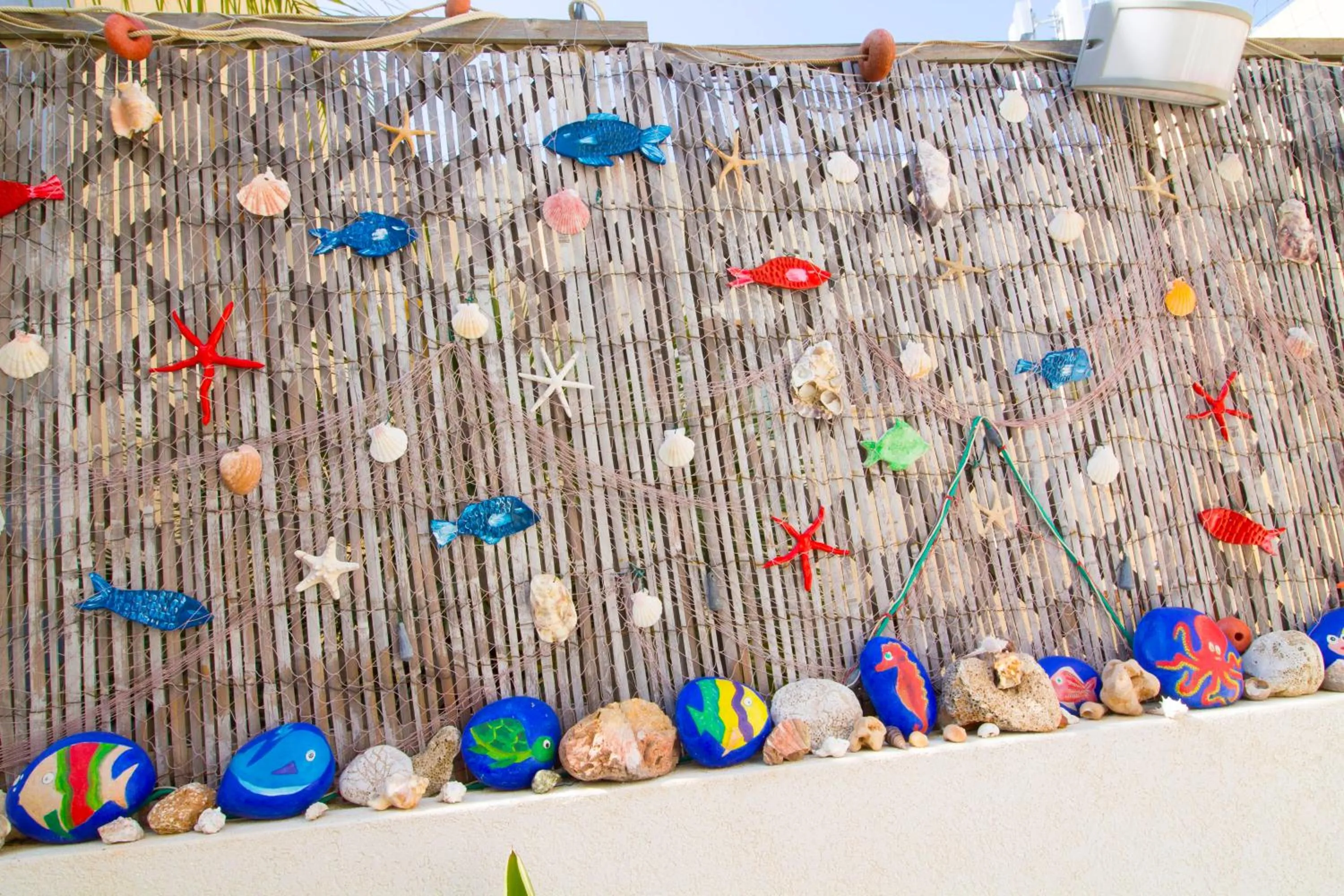 Decorative detail in B&B Aria di Mare