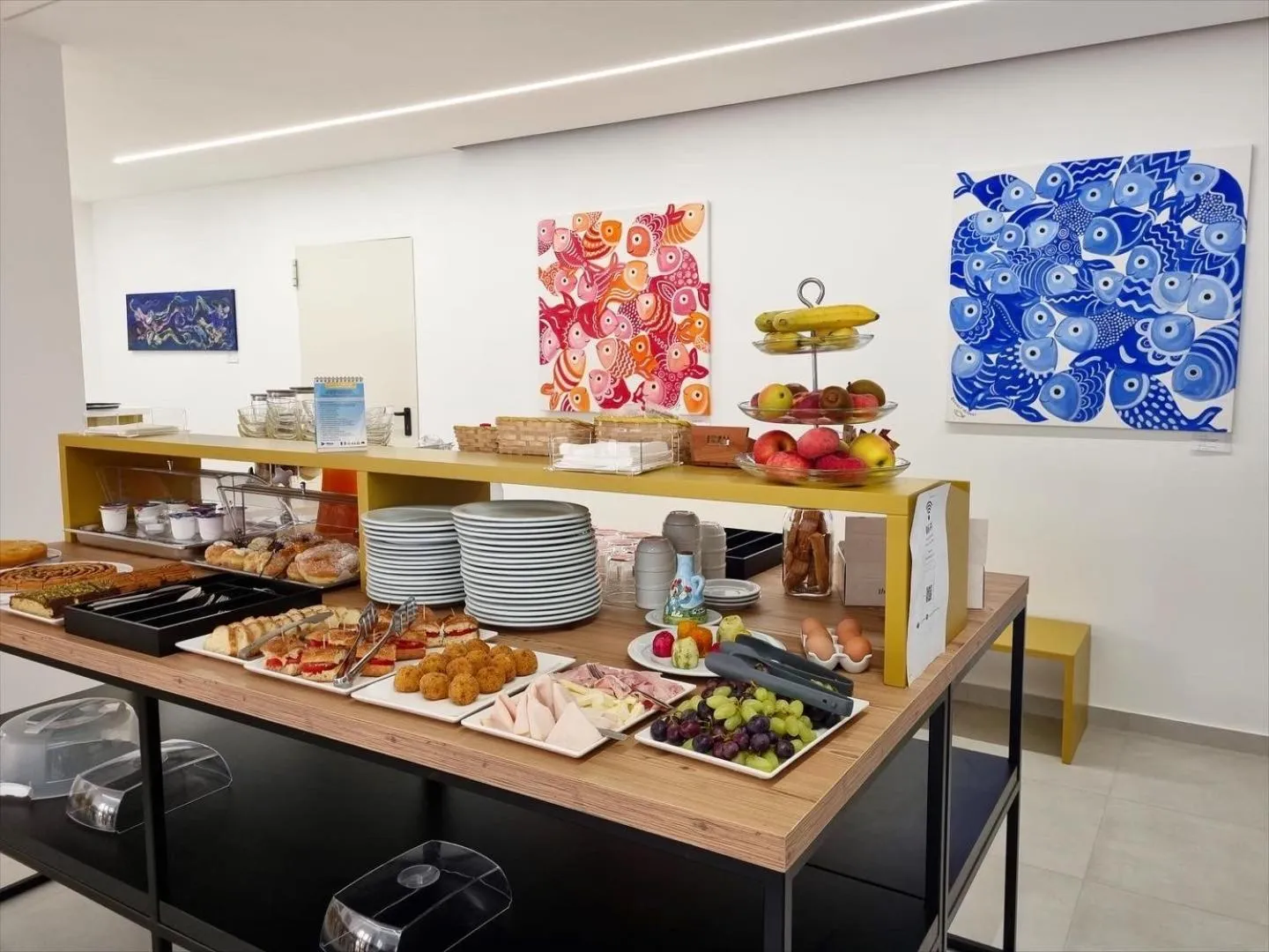 Breakfast in Hotel Arte Mare - camere in via del mulino 45