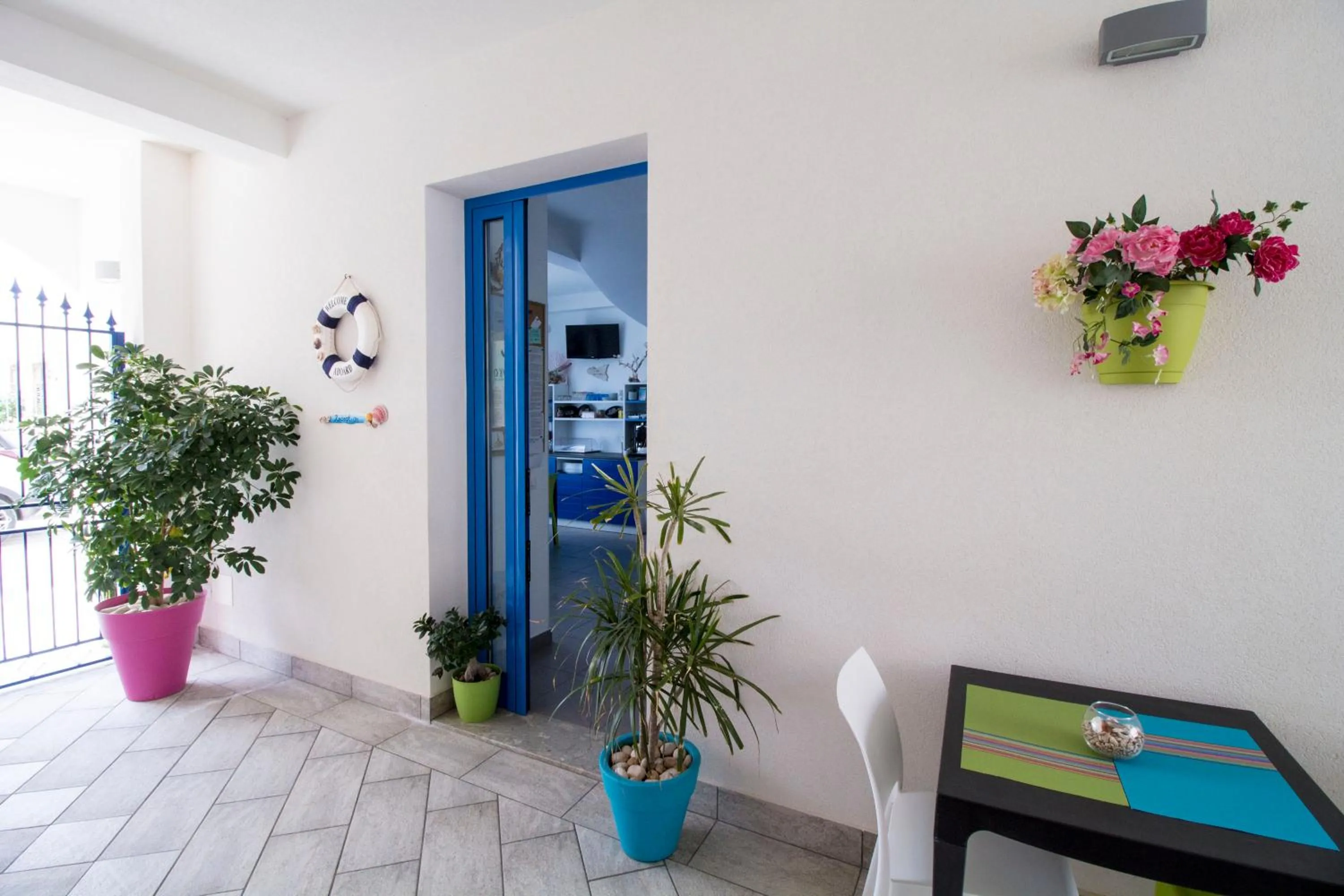 Patio in Hotel Arte Mare - camere in via del mulino 45