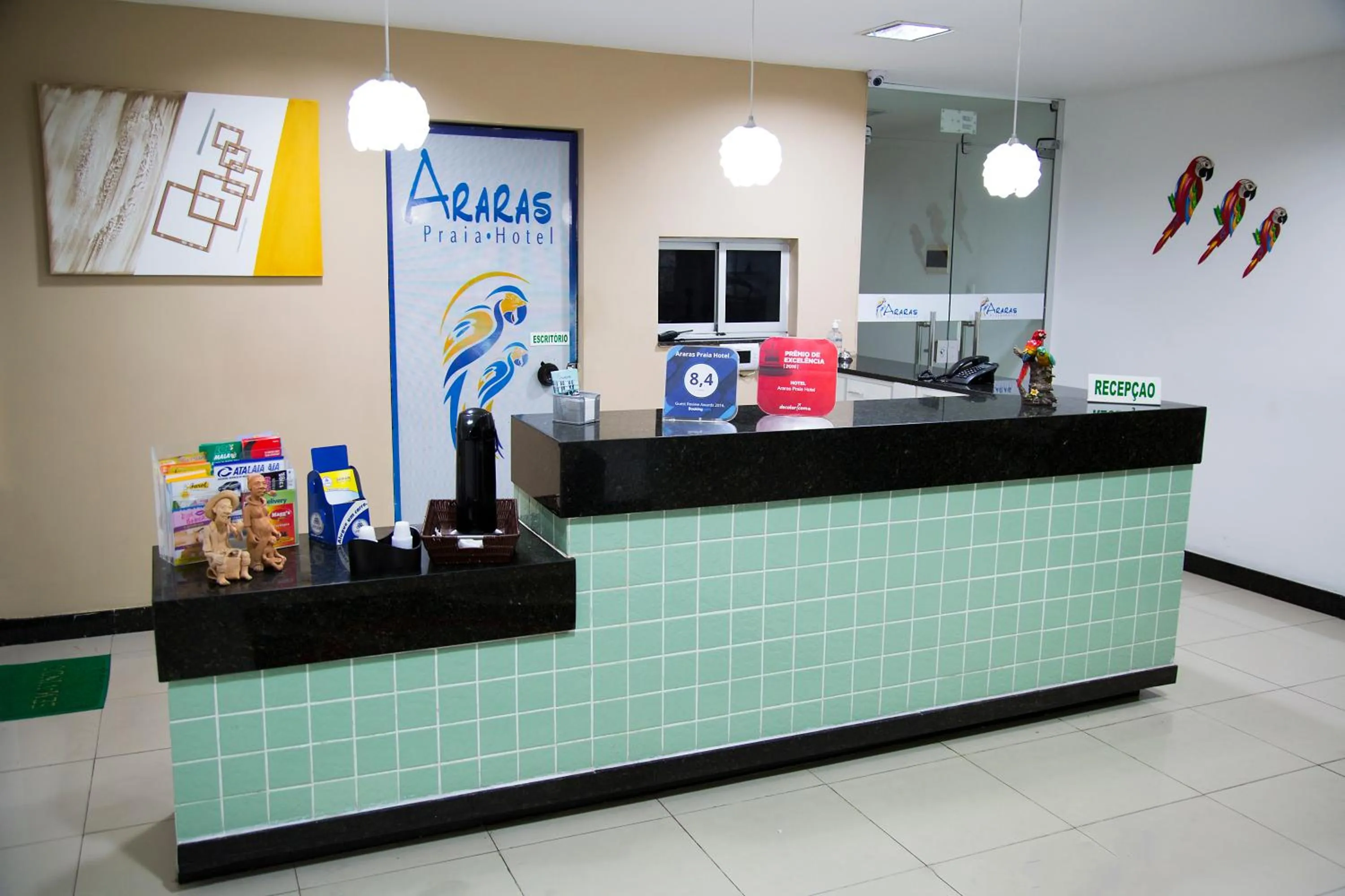 Lobby or reception in Rede Andrade Araras