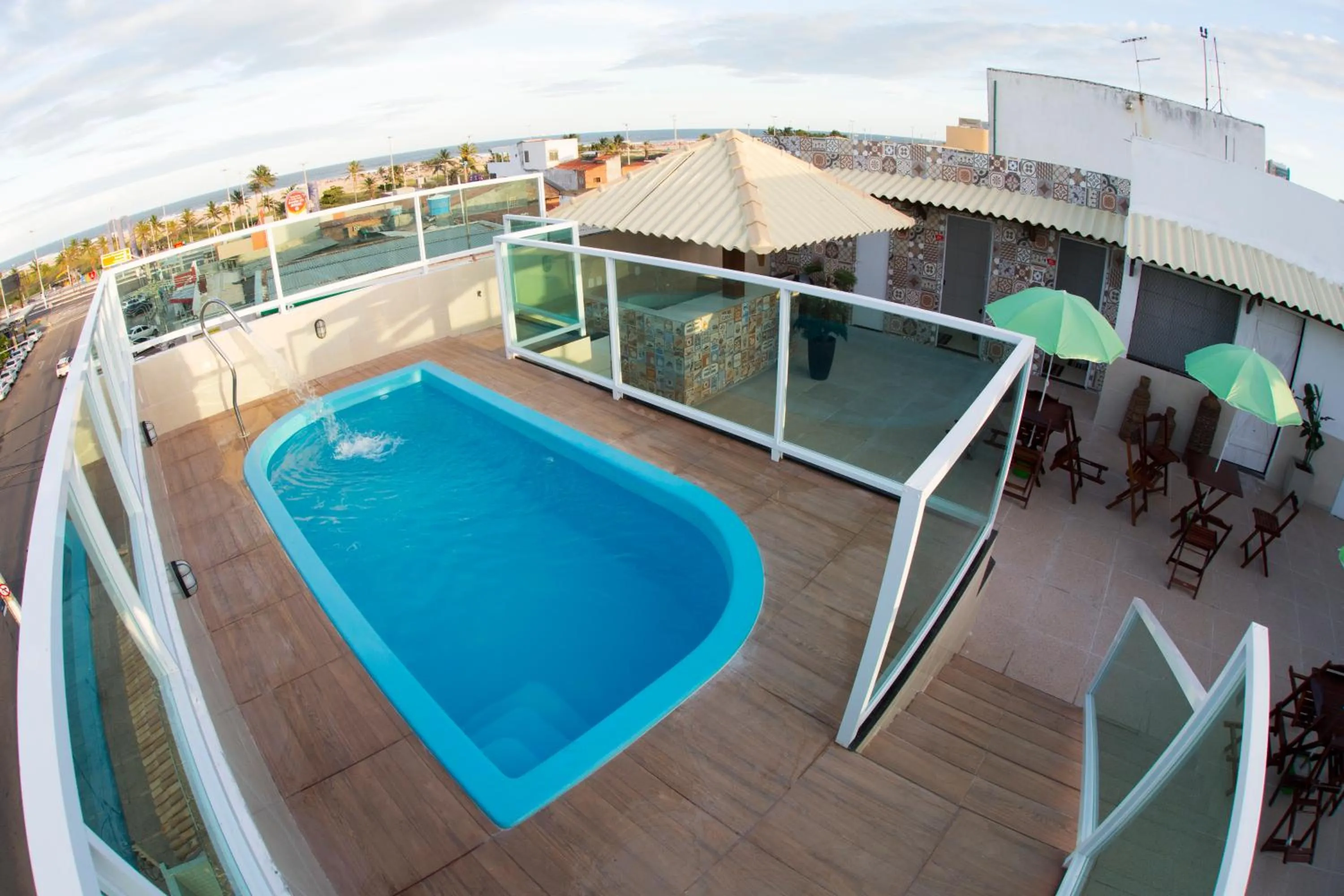 Swimming pool in Rede Andrade Araras