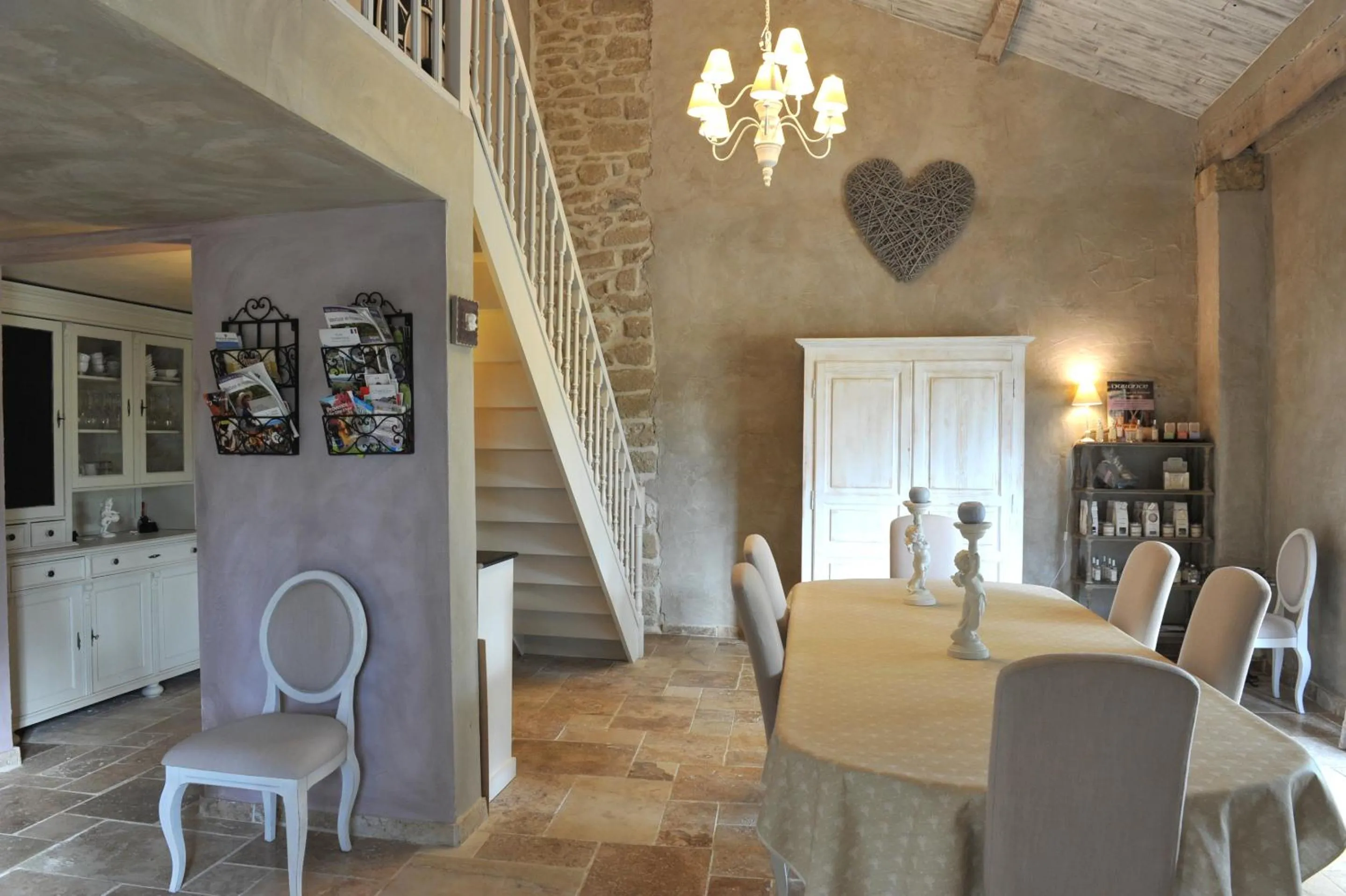 Living room in Le Mas Terre des Anges