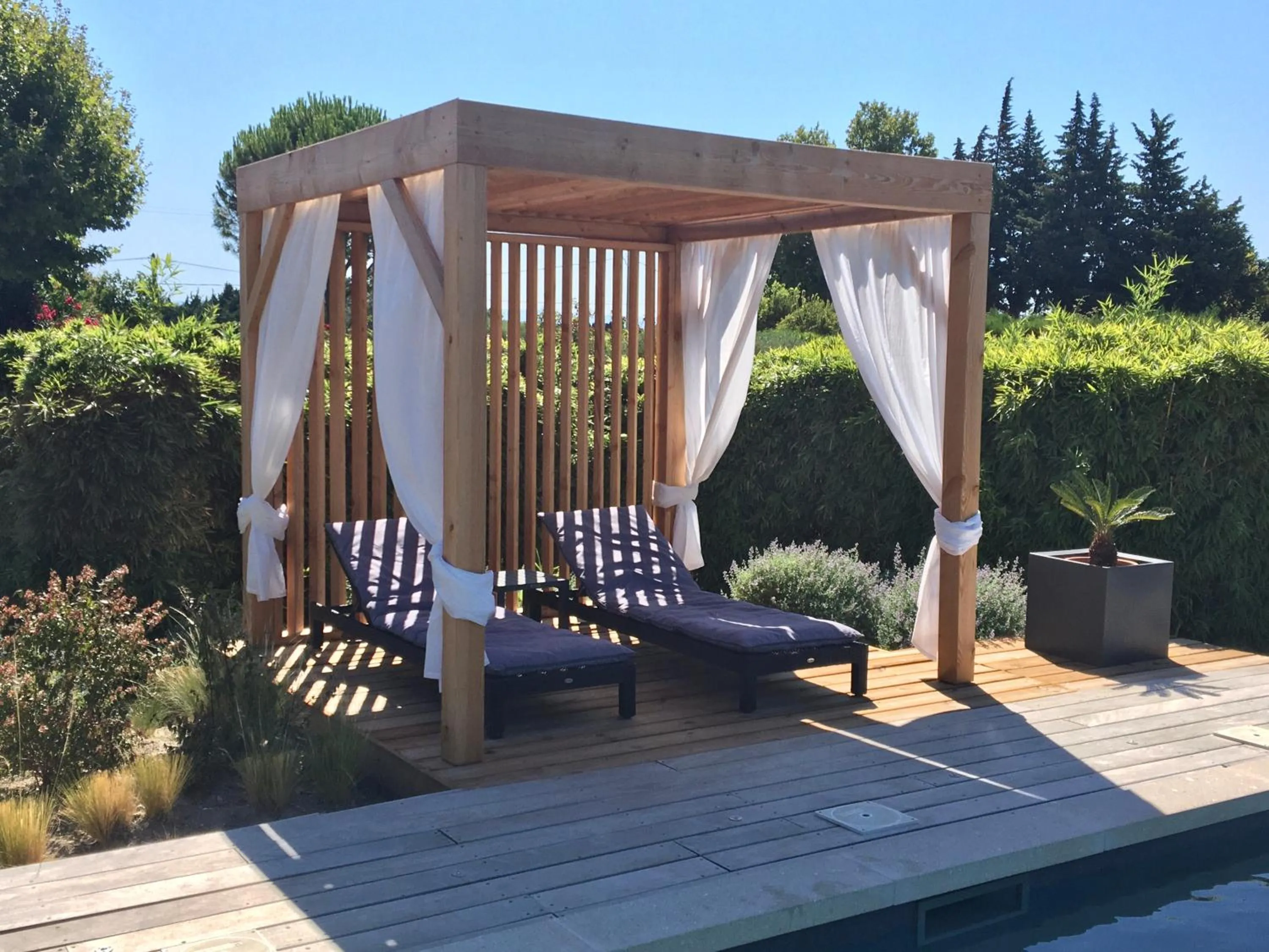 Swimming pool in Le Mas Terre des Anges