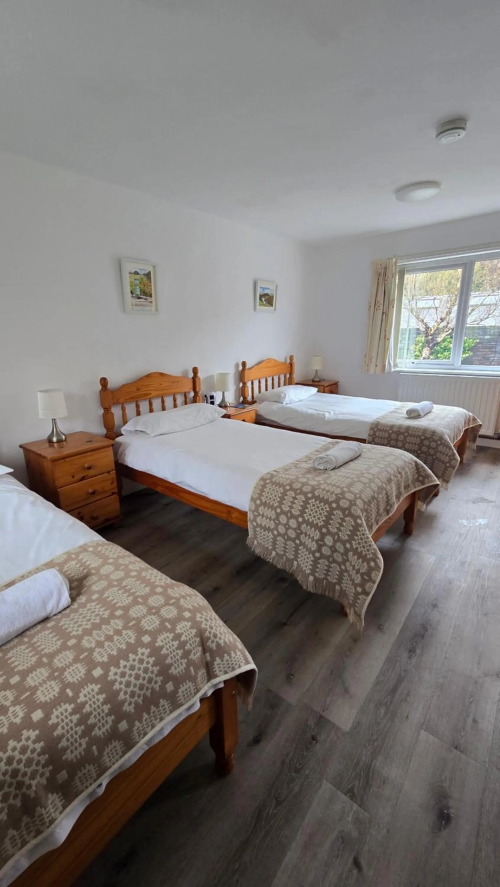 Bed in Snowdonia Mountain Lodge