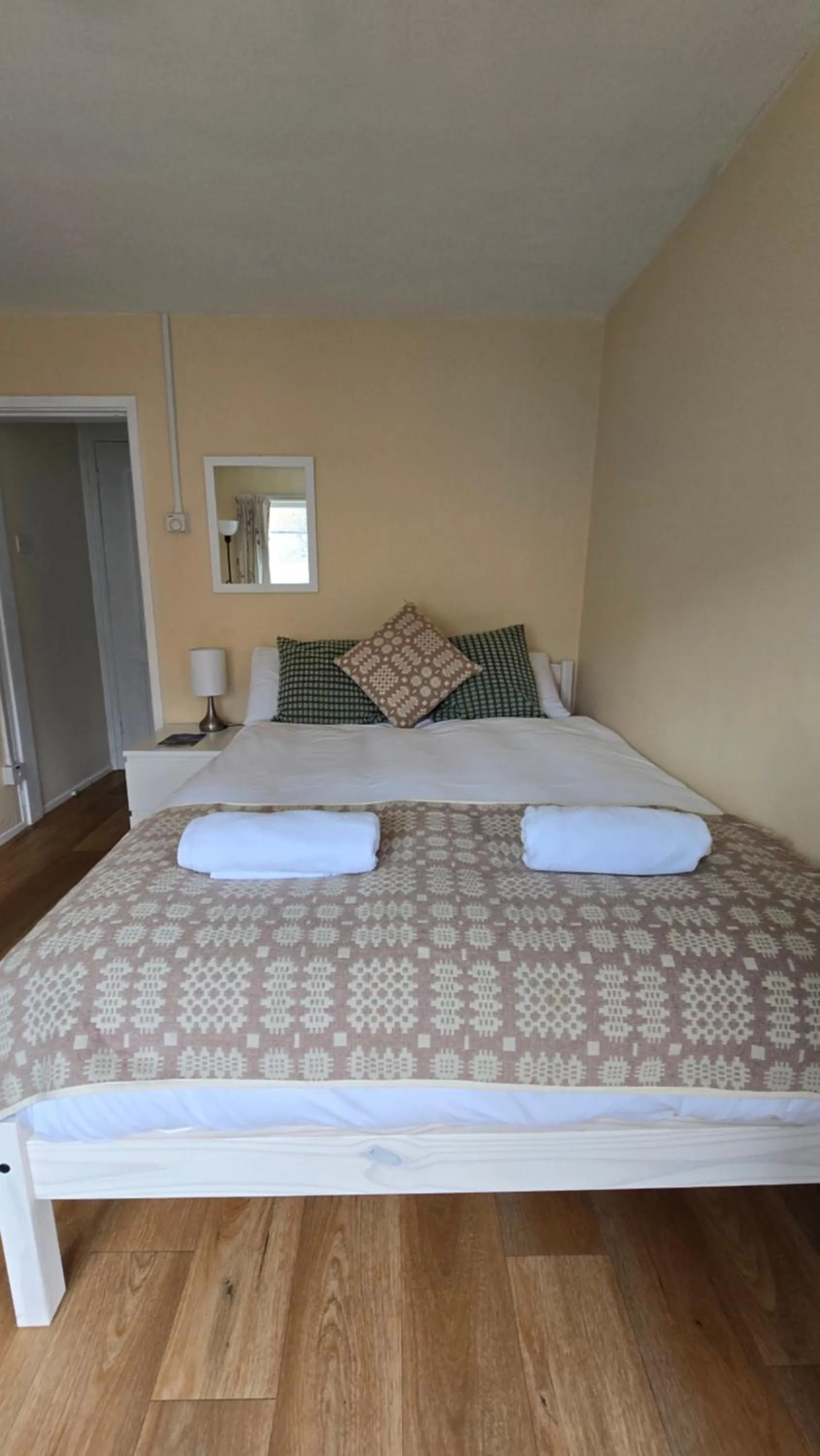 Bed in Snowdonia Mountain Lodge