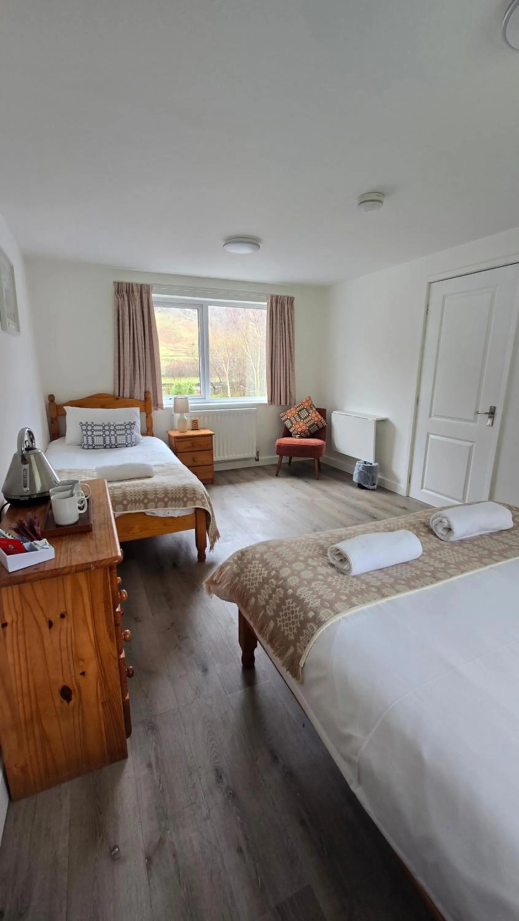Bed in Snowdonia Mountain Lodge