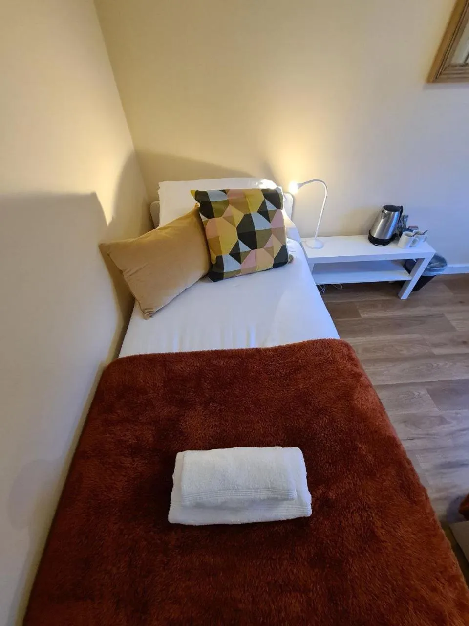 Bed in Snowdonia Mountain Lodge