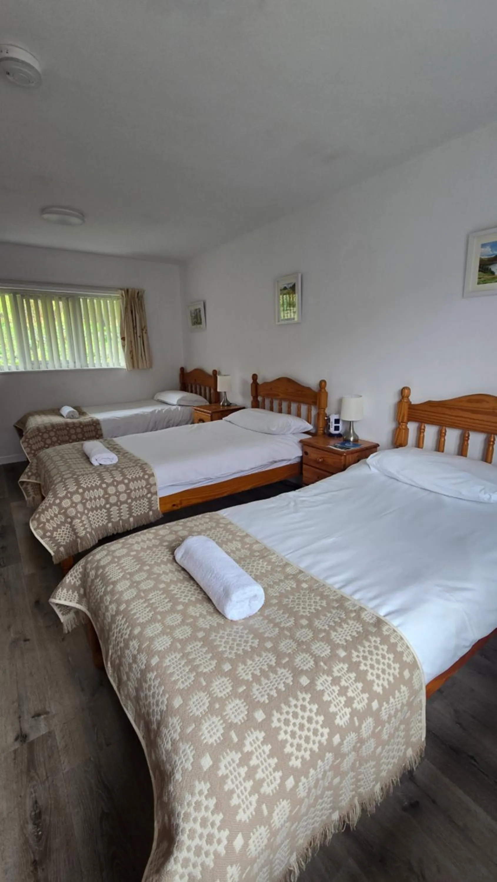 Bed in Snowdonia Mountain Lodge