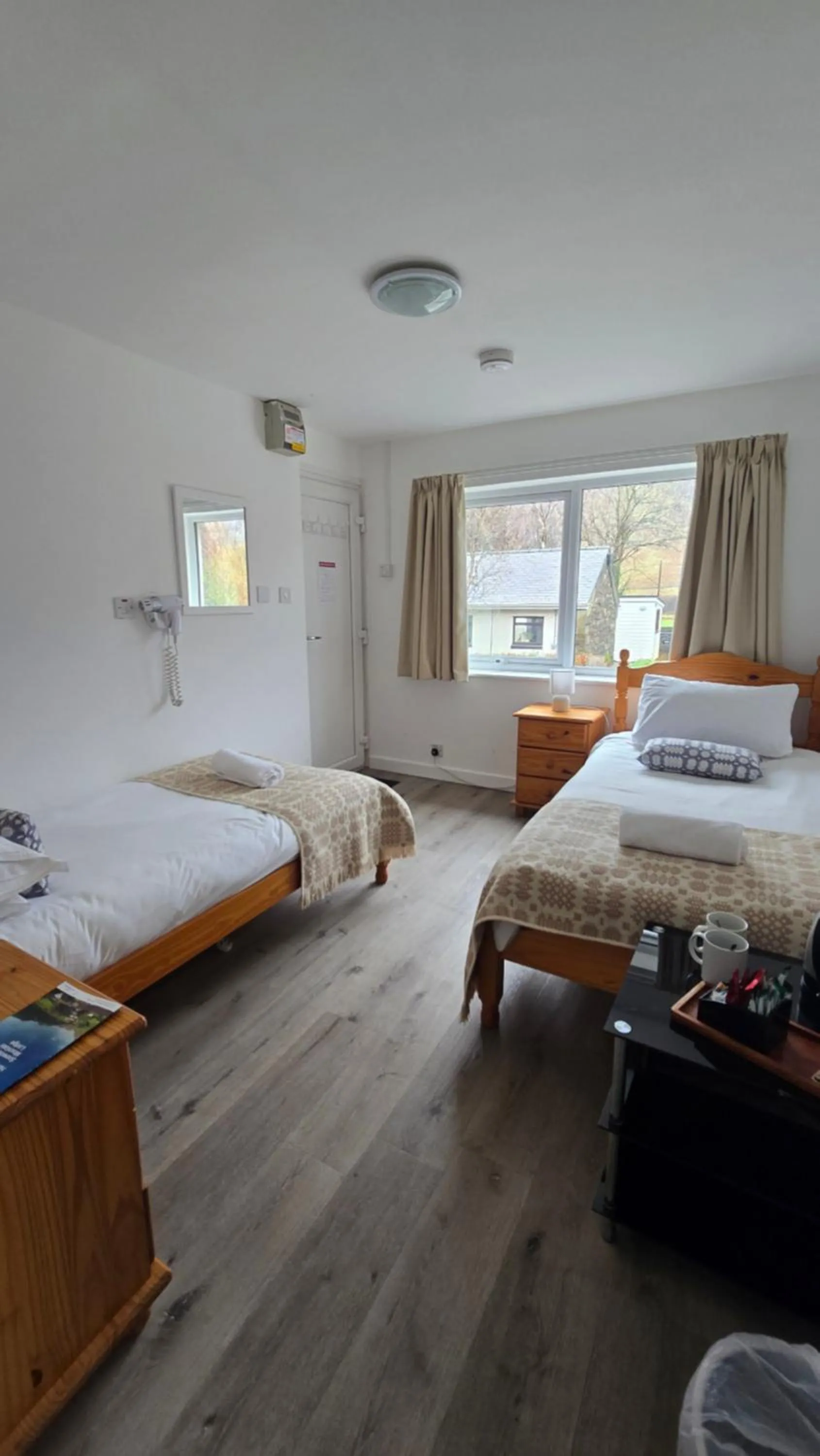Bed in Snowdonia Mountain Lodge