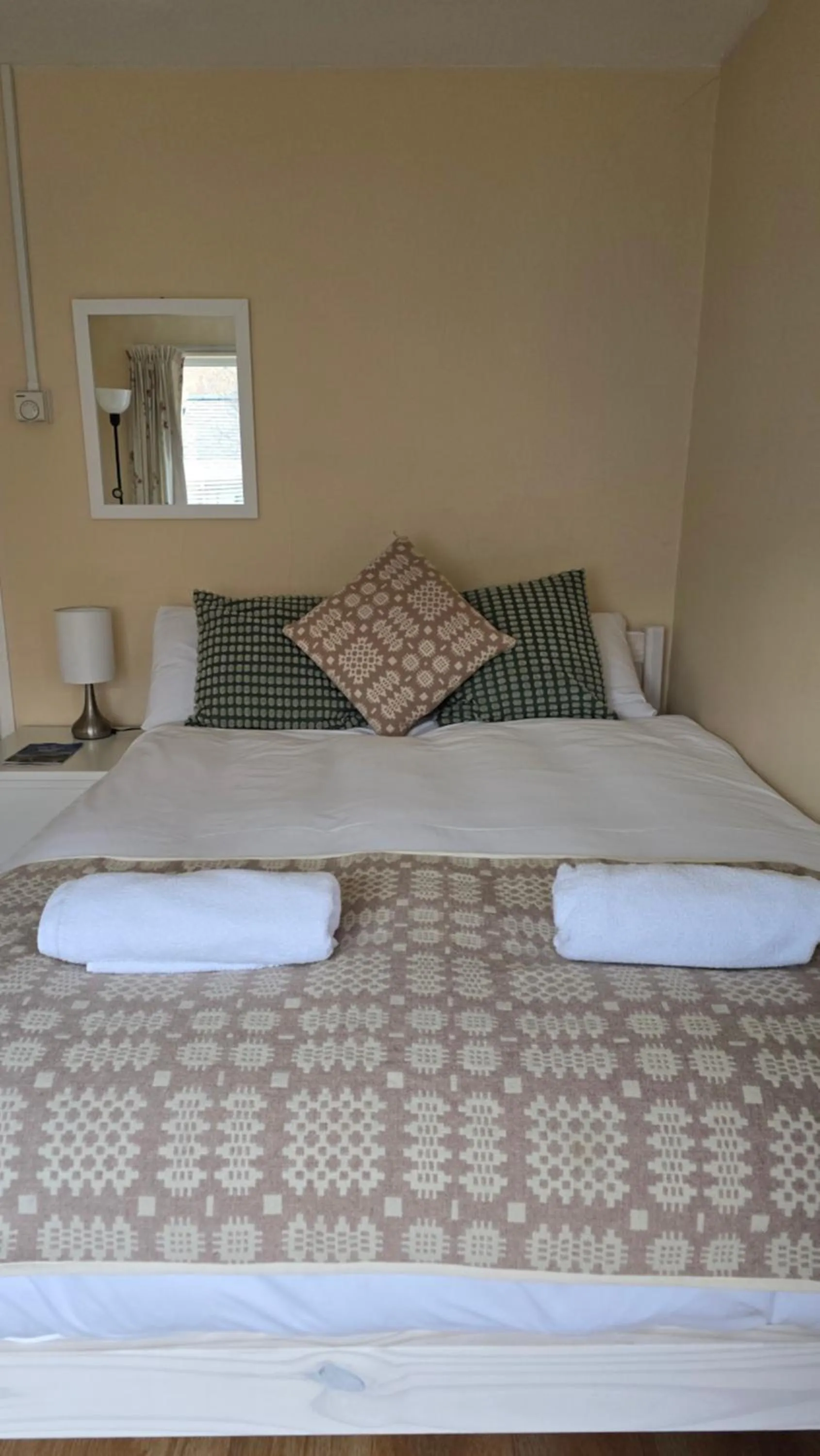 Bed in Snowdonia Mountain Lodge